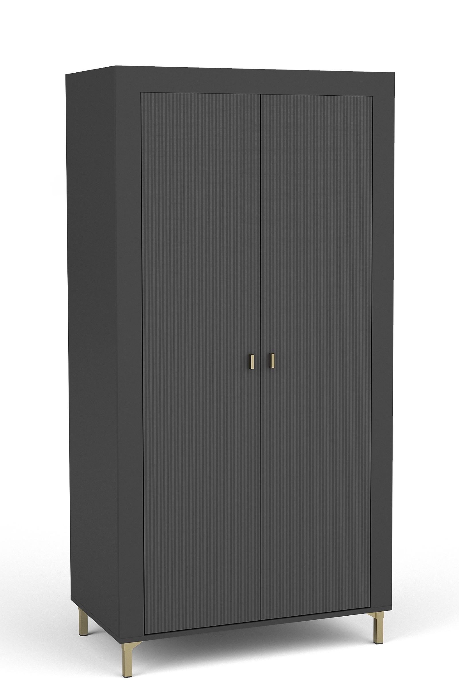 Schwarz - Eiche - Hellgrau