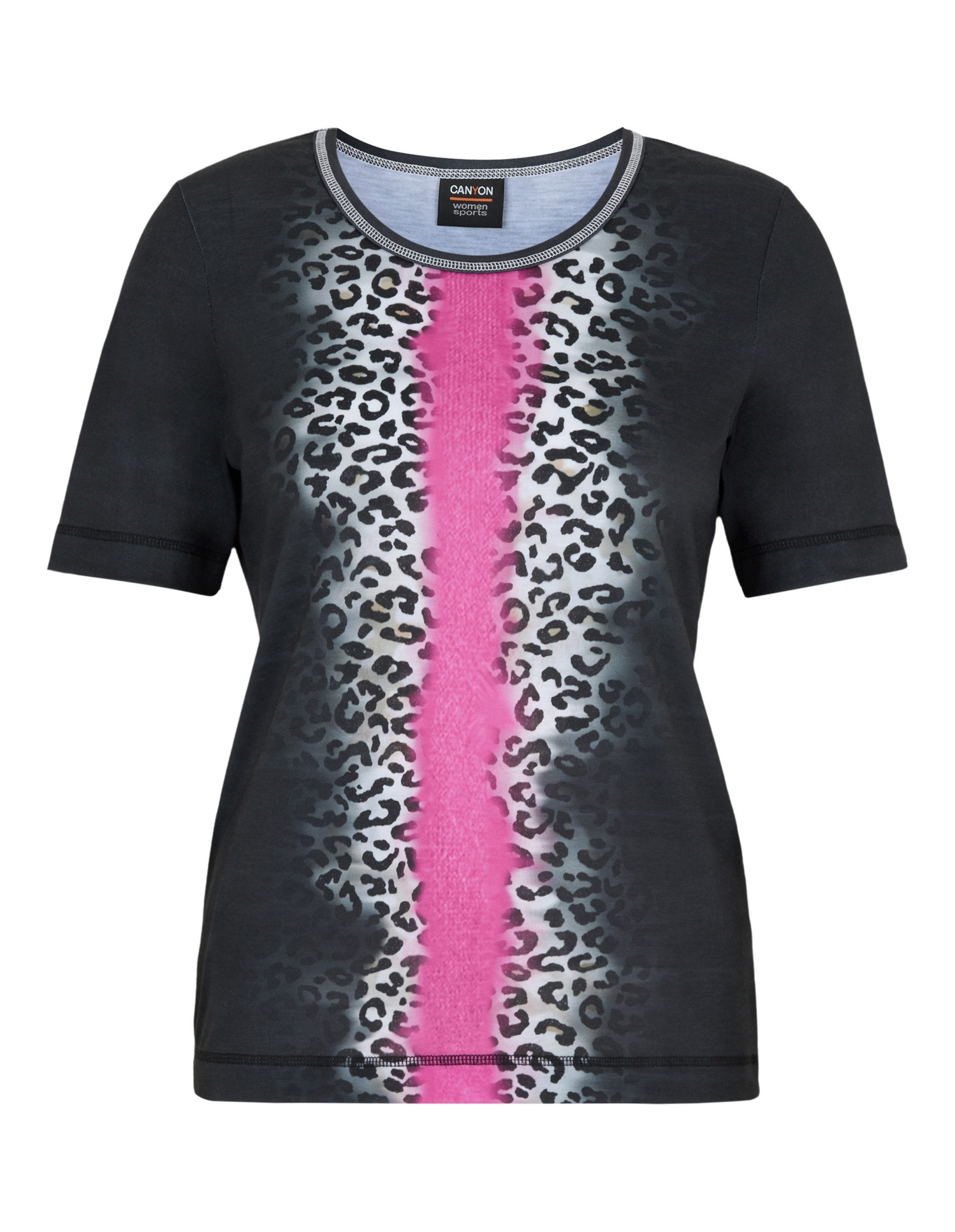 Canyon T-Shirt Canyon Damen T Shirt 1/2 Arm BLACK-PINK