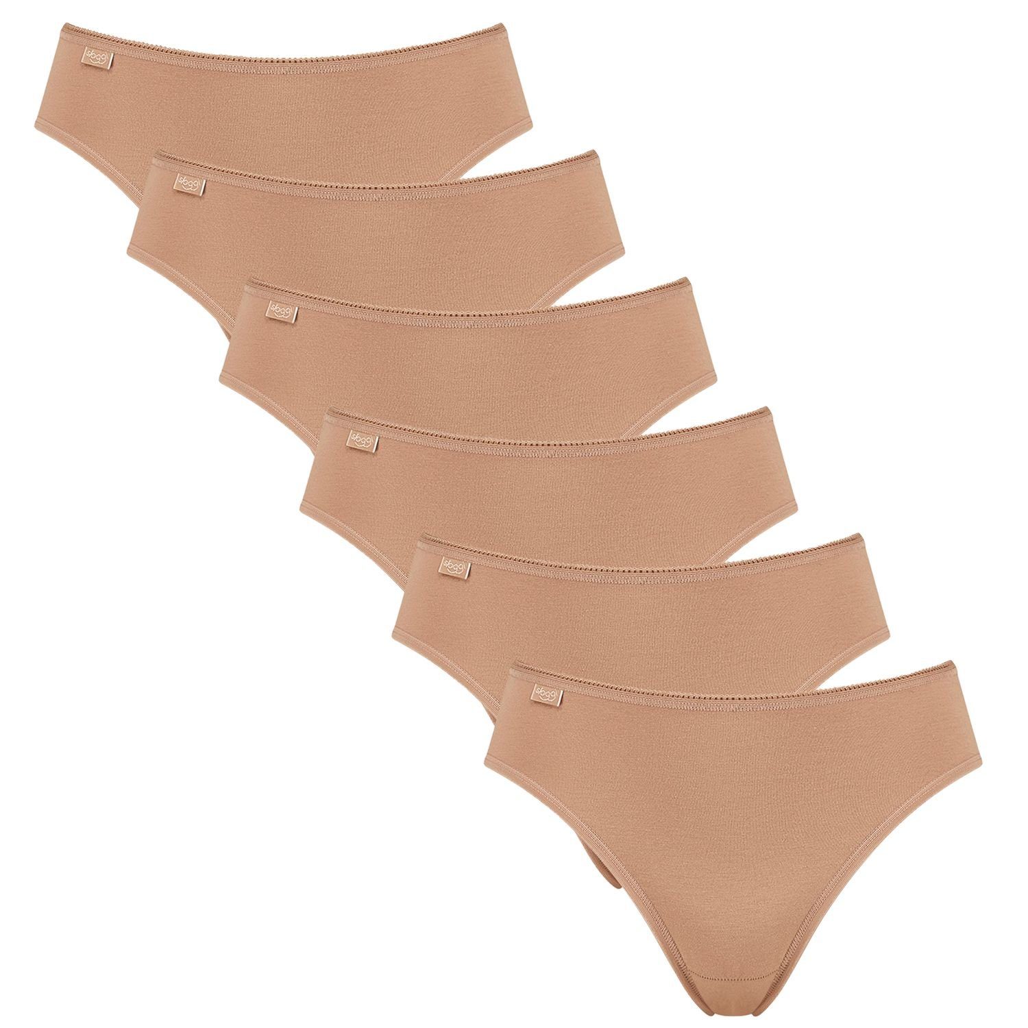 sloggi Taillenslip 24/7 (3-St) mit angenehmen Elastikbund und Picotspitze günstig online kaufen