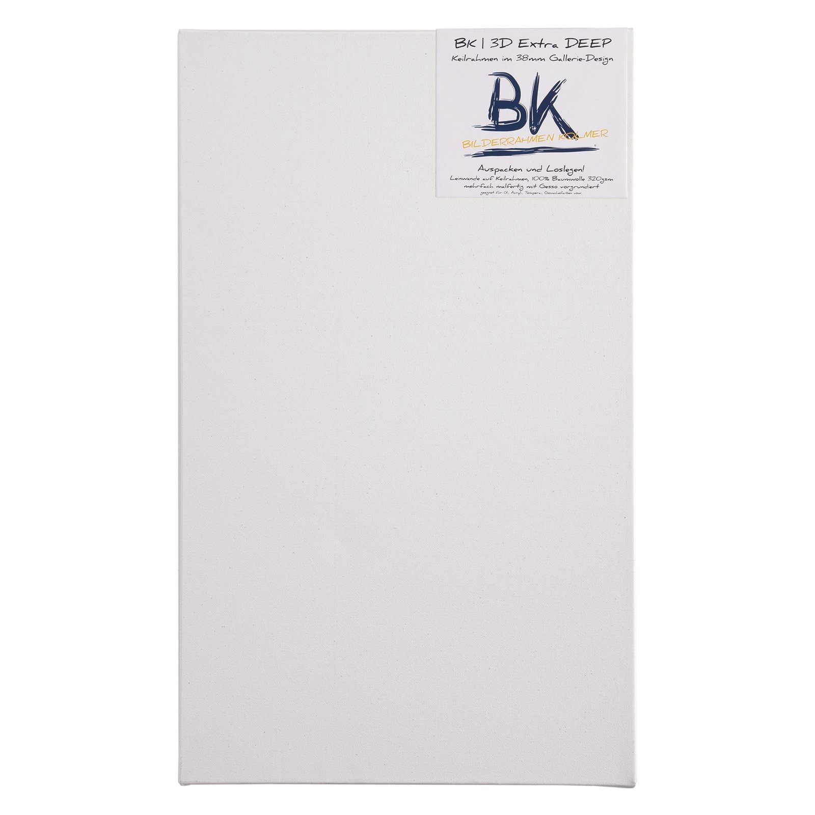 BK BILDERRAHMEN KOLMER Keilrahmen 4x BK DEEP EDGE KEILRAHMEN 60x120cm, Lein günstig online kaufen