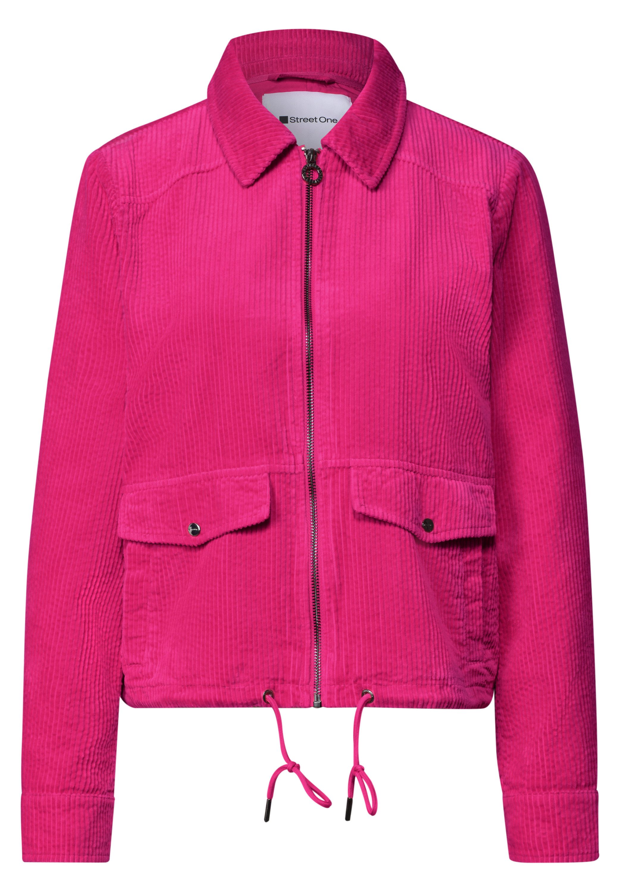 STREET ONE Cordjacke mit Tunnelzugsaum – Bild 4 von 5