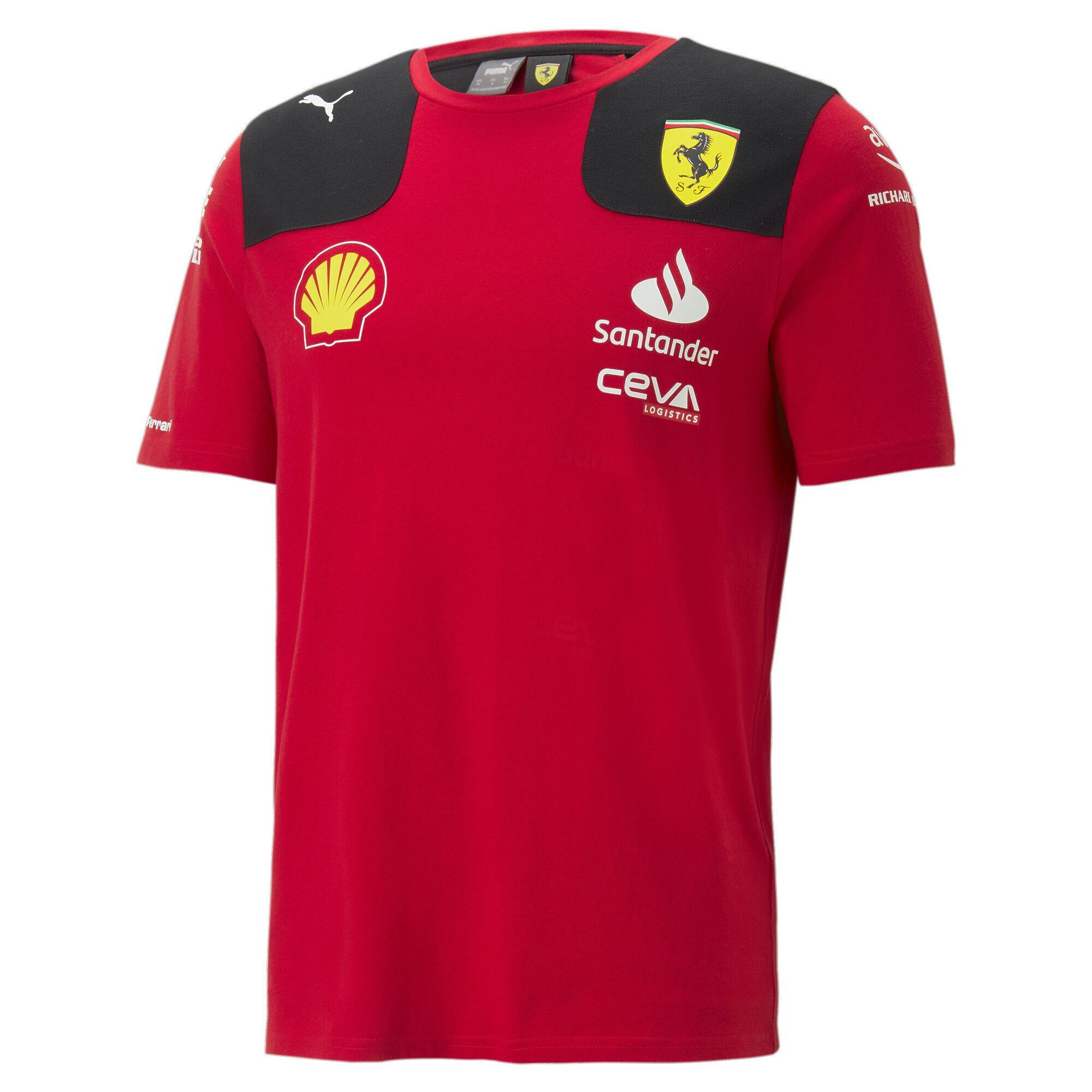 PUMA T-Shirt Scuderia Ferrari 2023 Team T-Shirt Herren