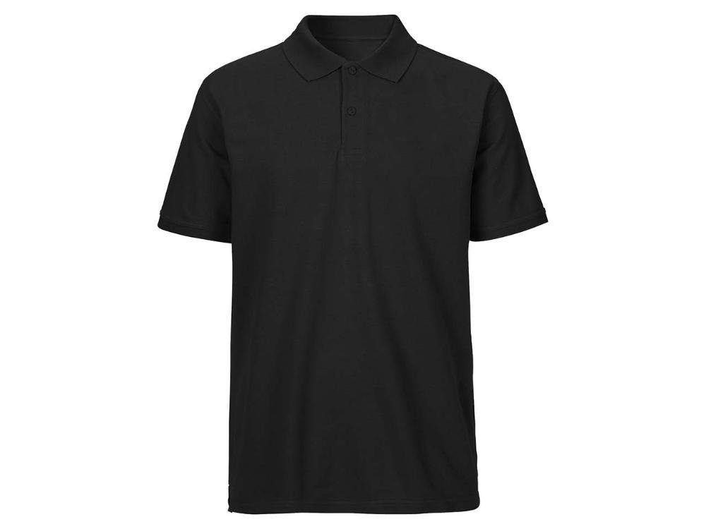 Neutral T-Shirt Bio-Herren-Poloshirt, 235 g/m² schwarz