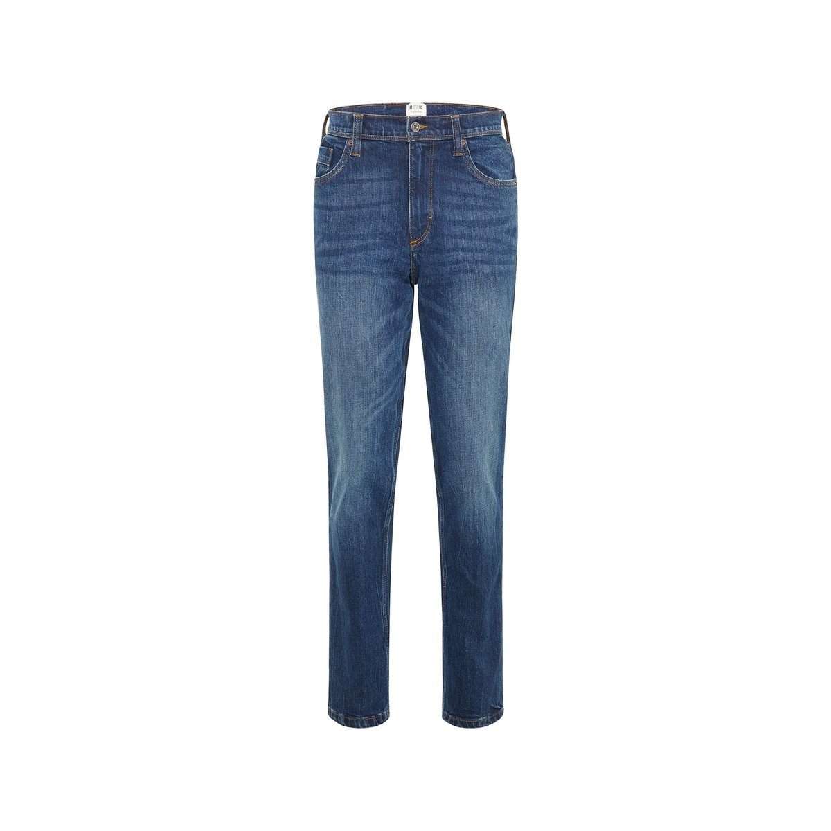 MUSTANG (1-tlg) 5-Pocket-Jeans blau regular