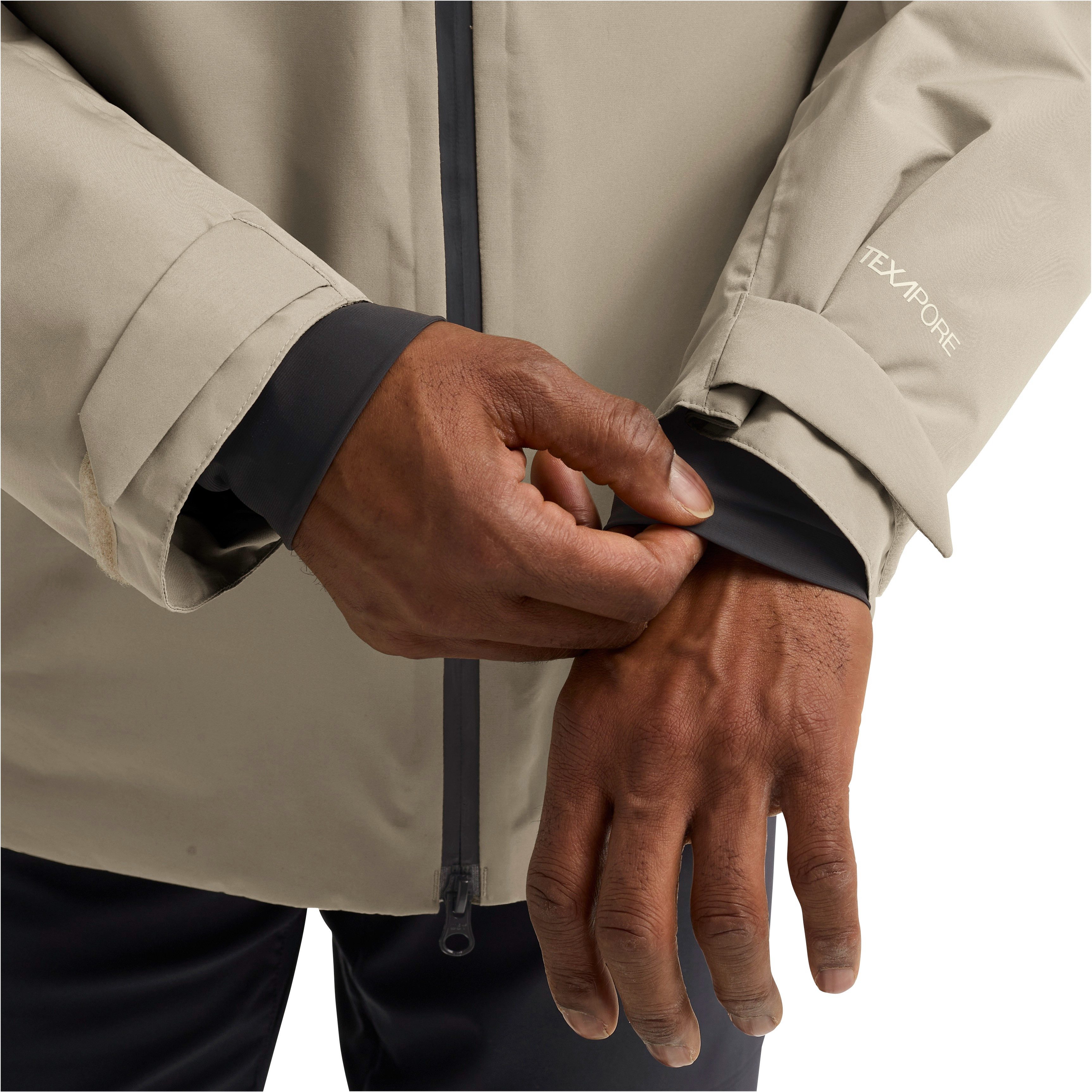 Jack Wolfskin Daunenjacke ICECAPE 2L DOWN INS JKT M RDS wasserdicht, winddicht, mit Daunenfüllung aus Entendaune und Federn