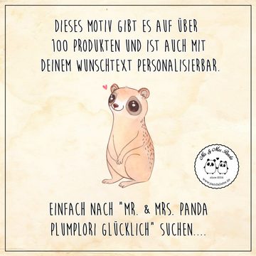 Mr. & Mrs. Panda Bierkrug Plumplori Glücklich - Weiß - Geschenk, Bierkrüge, Bierkrug, Krug, 0, Keramik, Seidenglänzend