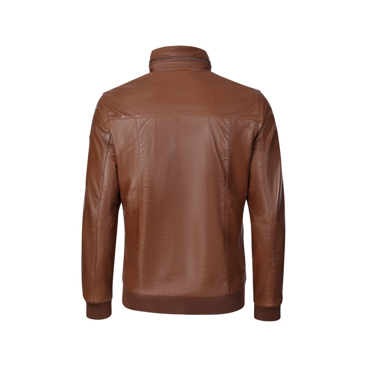 bugatti Lederjacke Florenz Herren Bomberjacke, Freizeitjacke, Blazer, Pufferjacke, Übergangsjacke