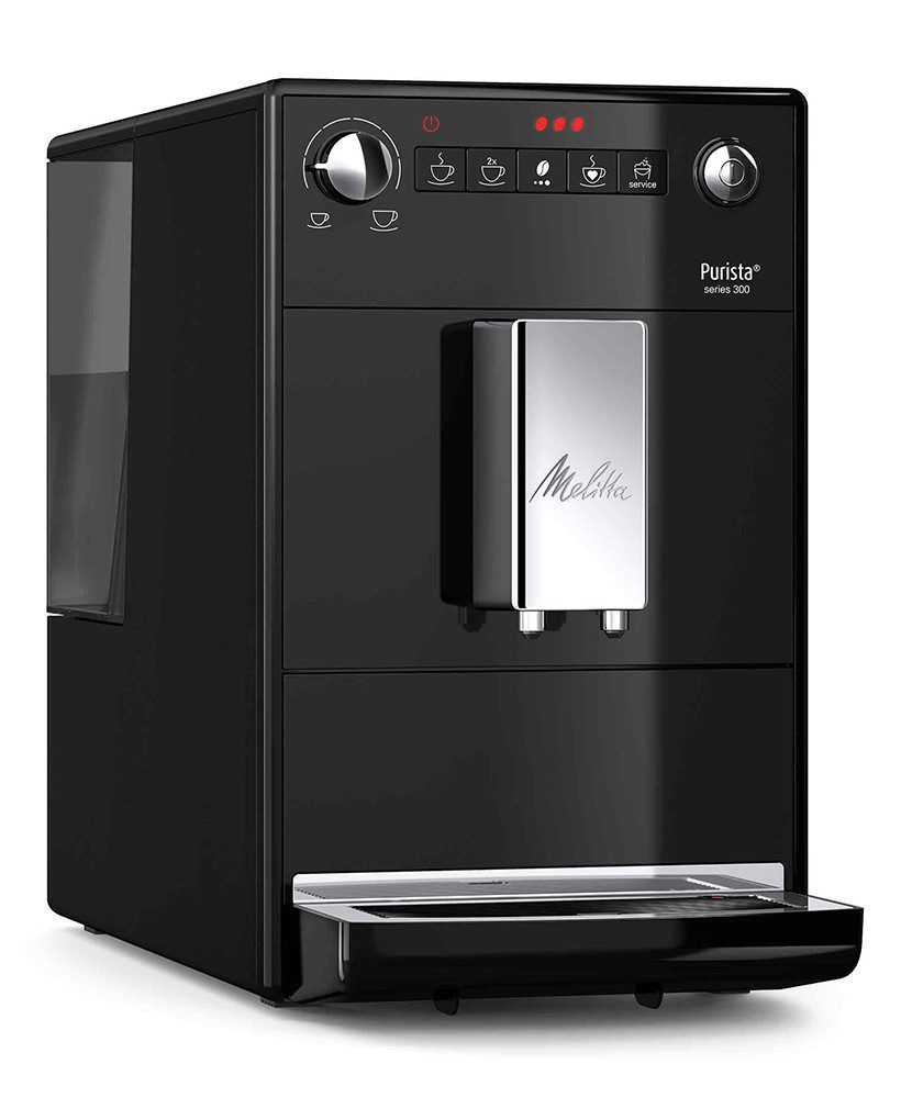 Melitta Kaffeevollautomat F23/0-102, Double Cup Mode, Kaffeestärke 3-stufig einstellbar schwarz