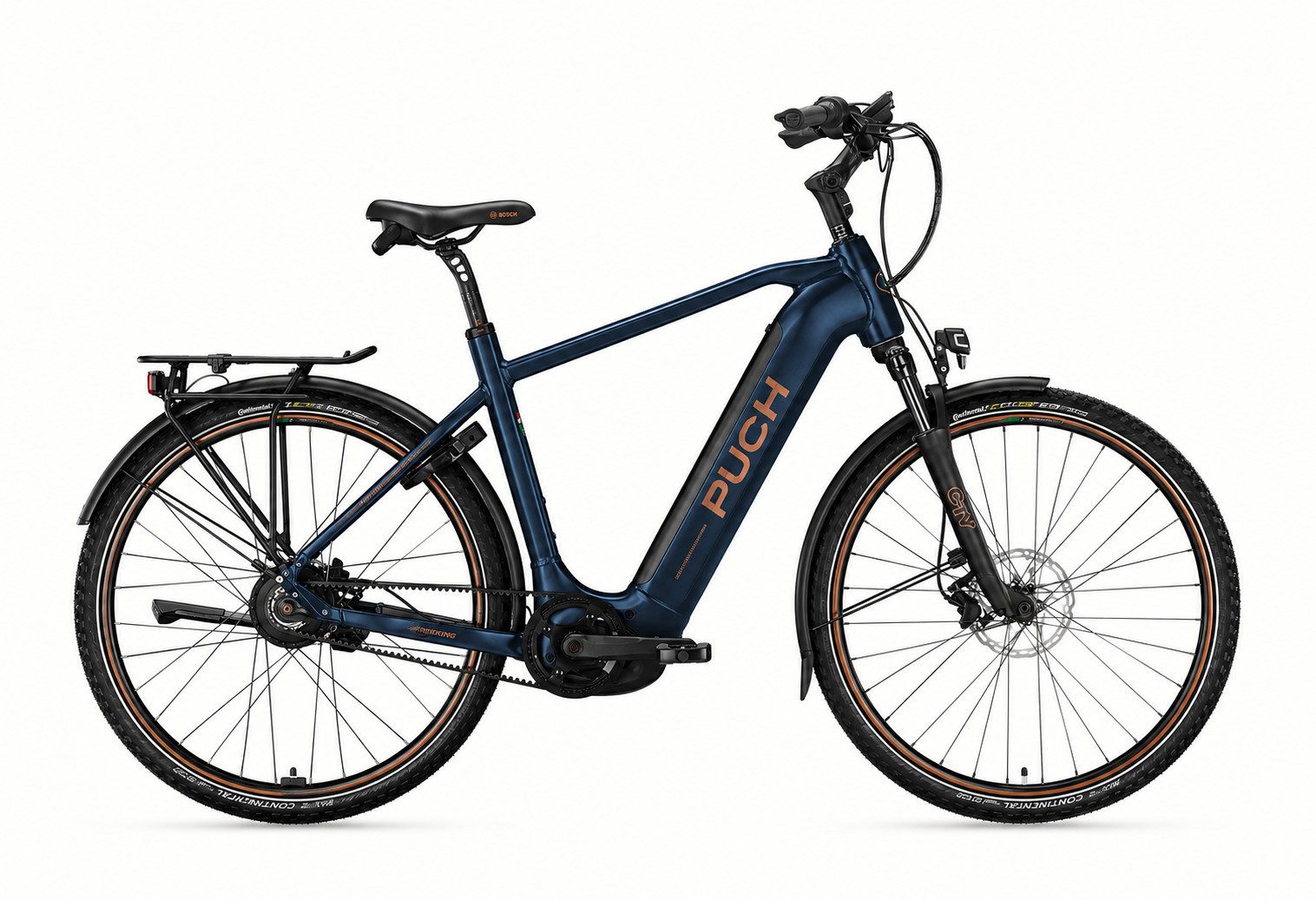 PUCH E-Bike Cityrad BOSCH PUCH C 8.8, Nuvinci, Nabenschaltung, Mittelmotor, 750 Wh, ABS Bremssystem