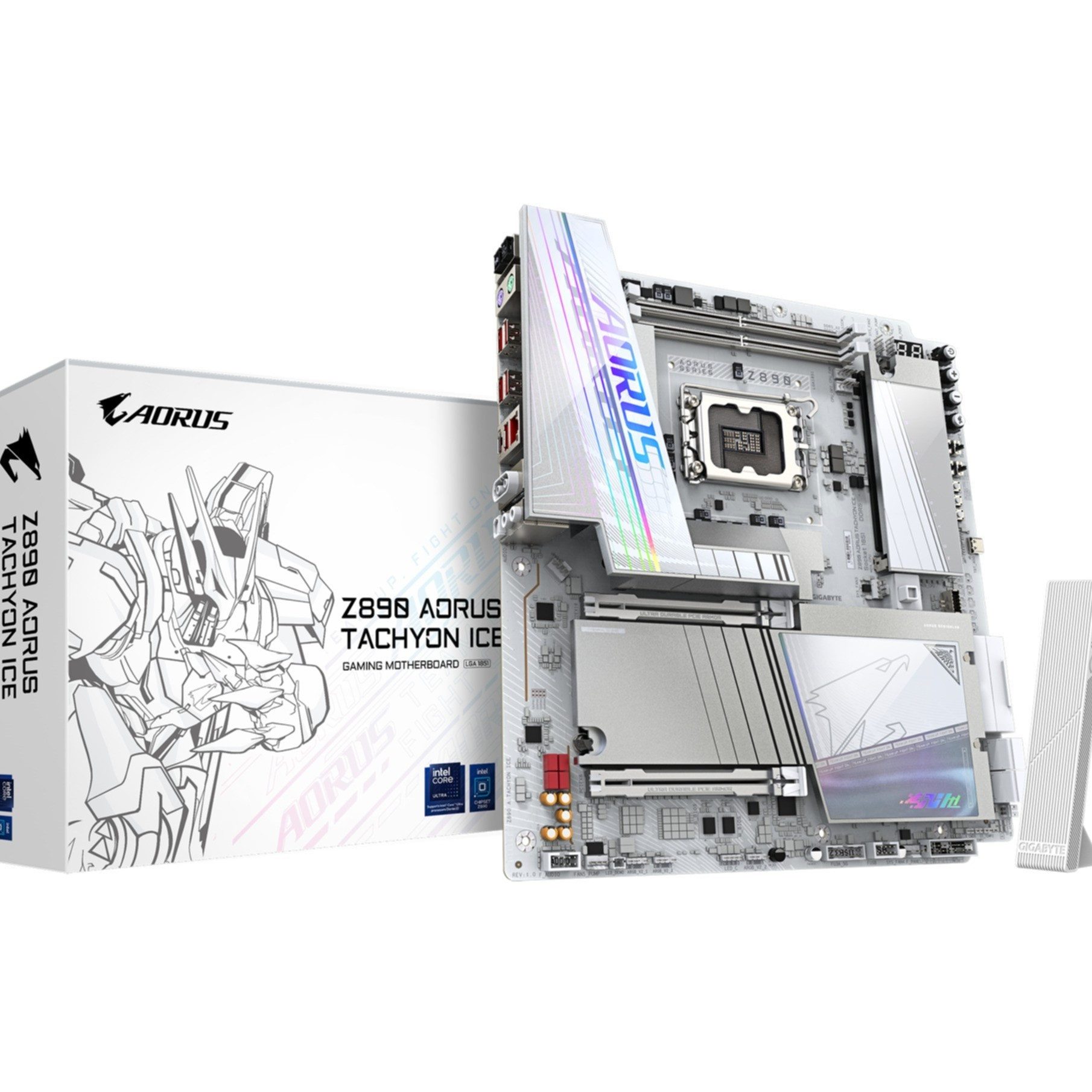 Gigabyte Z890 AORUS TACHYON ICE Mainboard – Intel Core Ultra Mainboard