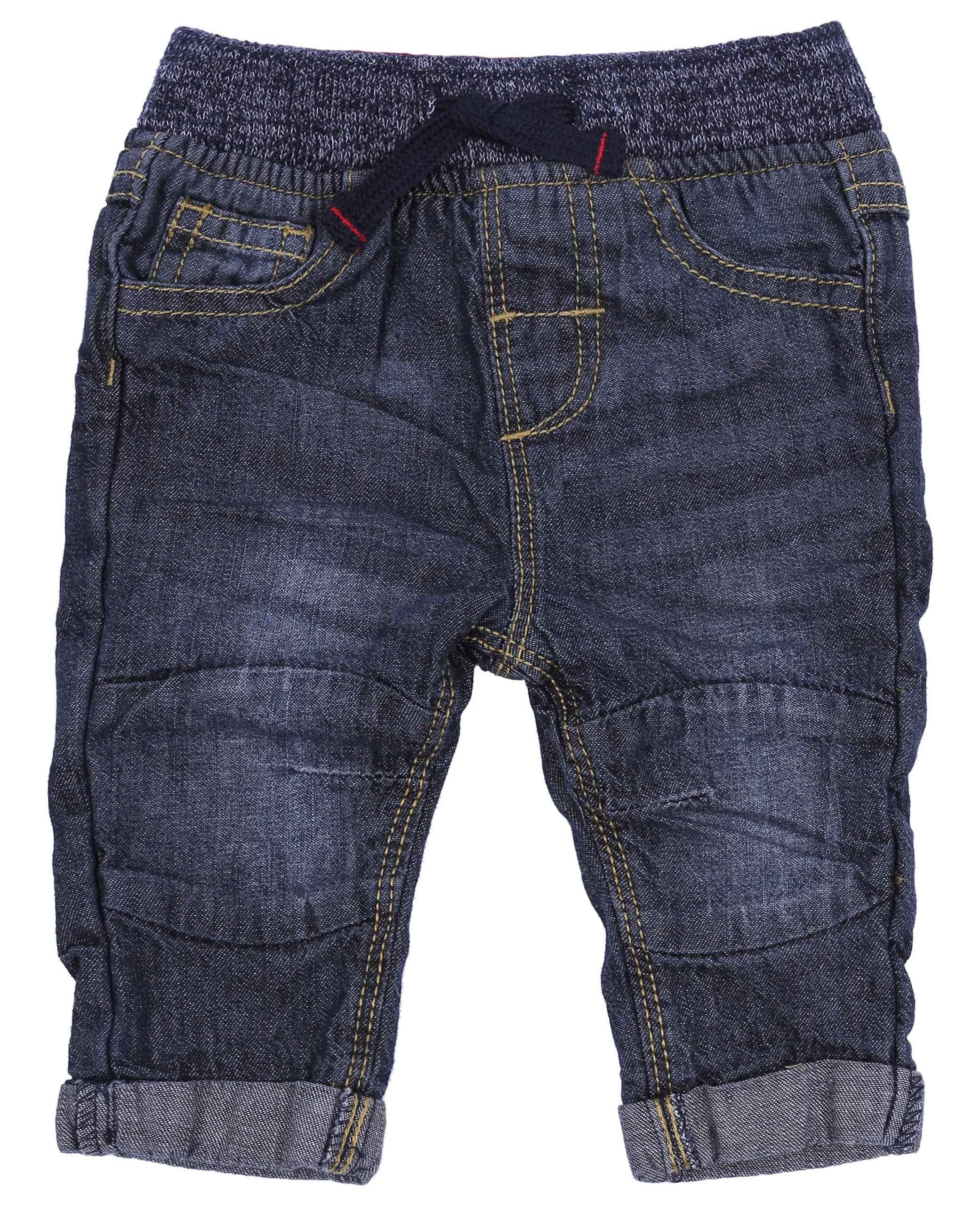 Sarcia.eu Lange Unterhose Hose aus Denim, mit elastischem Bund 6-9 Monate