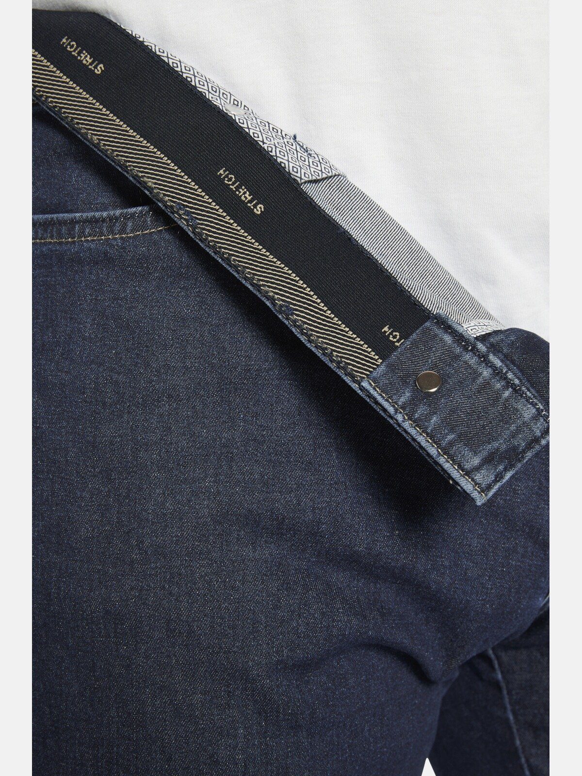 ODGARD Stretch-Effekt Comfort-fit-Jeans mit Jan Vanderstorm dunkelblau