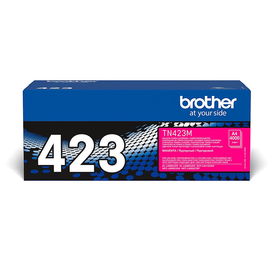 Brother Jumbo Toner TN-423M Magenta (ca. 4000 Seiten) Tintenpatrone