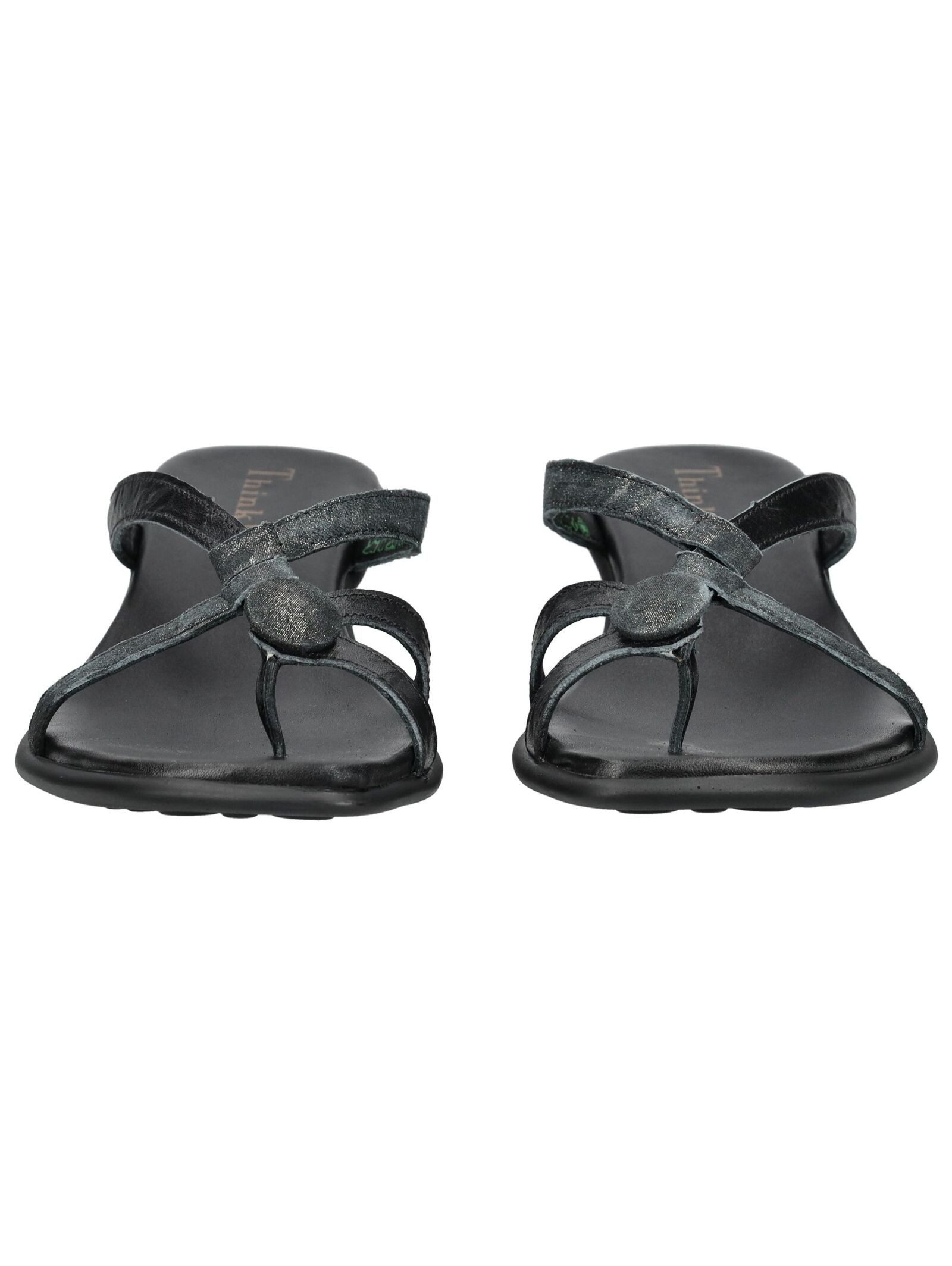 Think! Think! Sandalen Leder Zehentrenner
