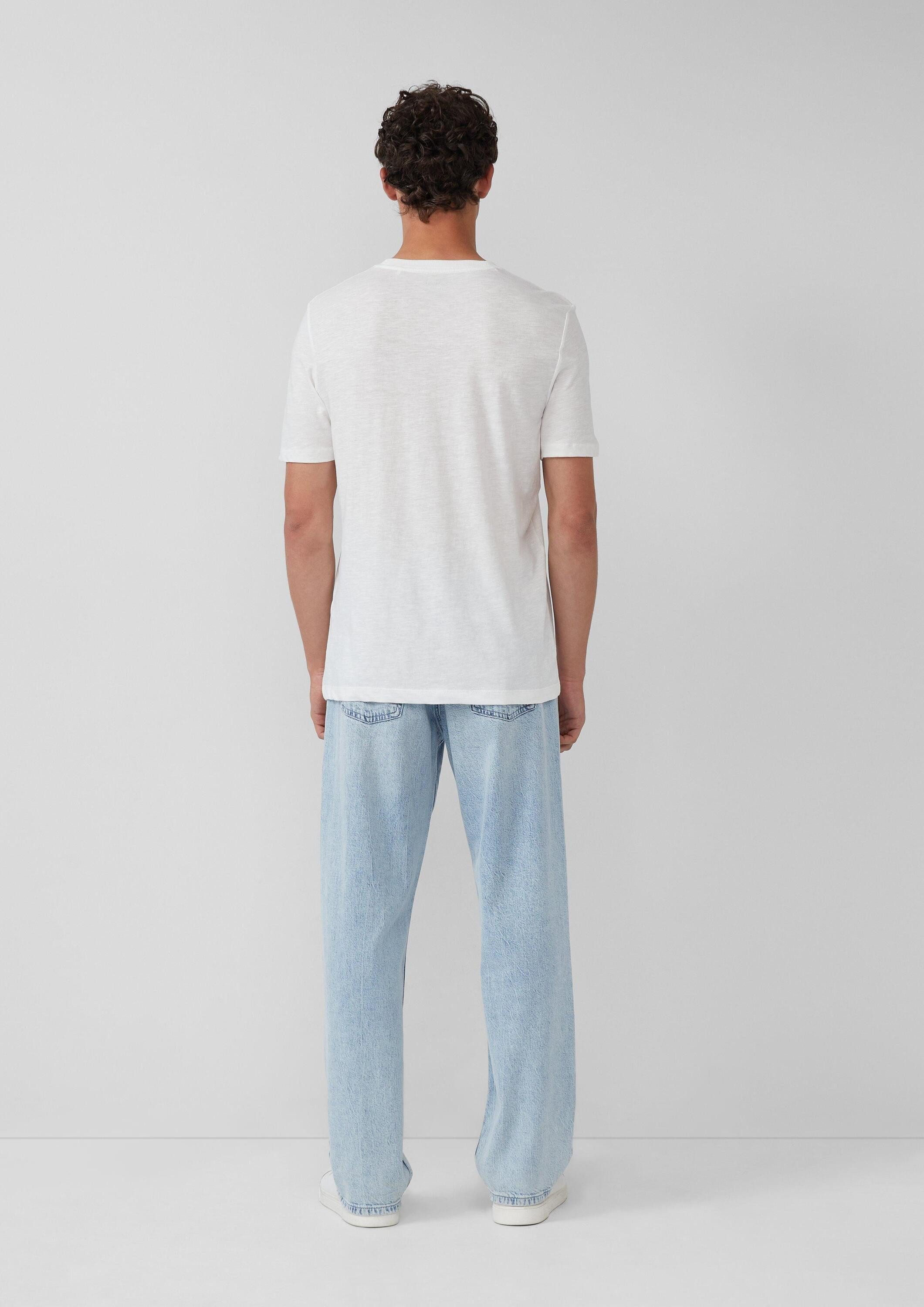 s.Oliver Kurzarmshirt T-Shirt T-Shirt mit Pride-Motiv