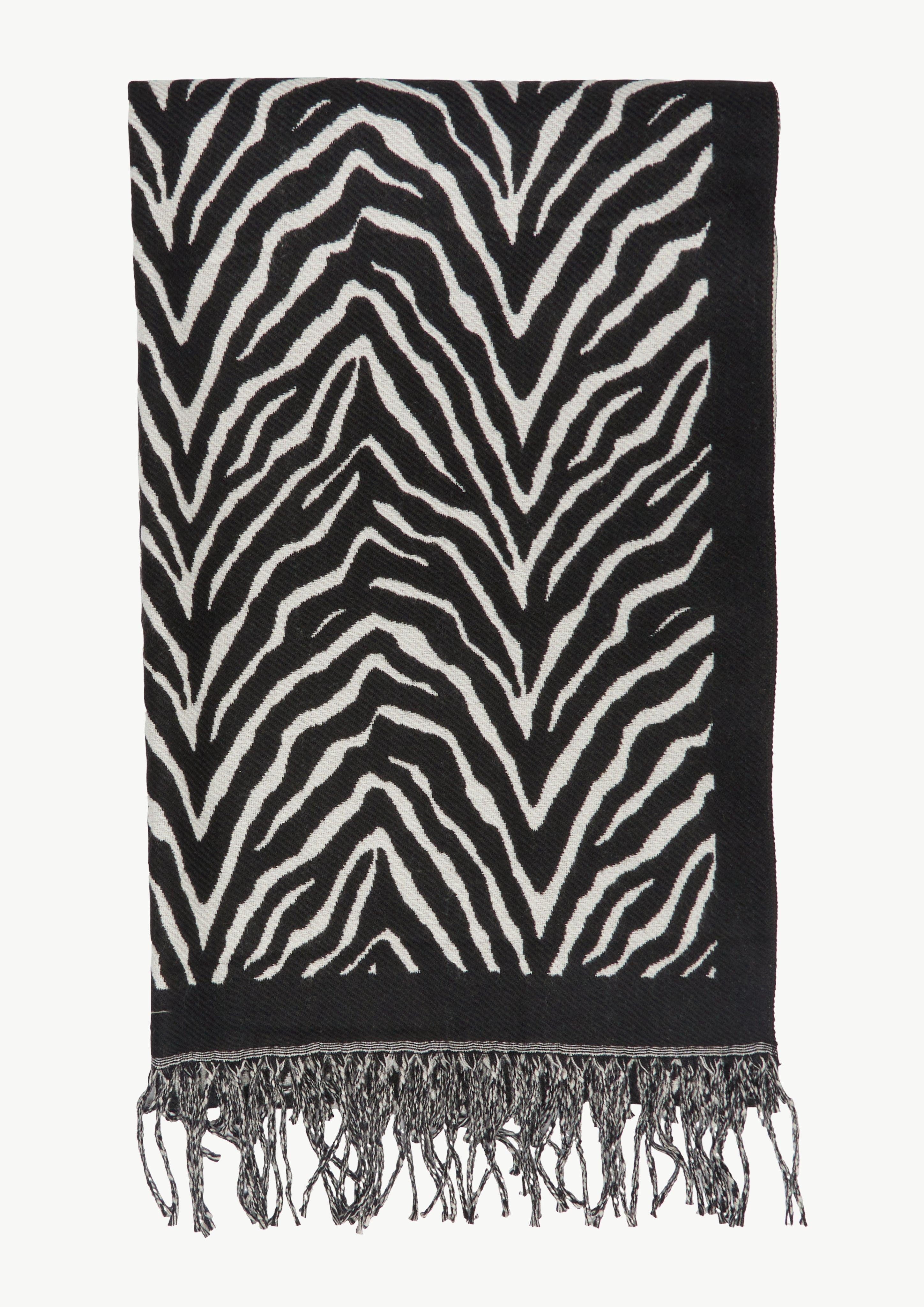 comma Halstuch Schal aus Webjacquard mit günstig online kaufen