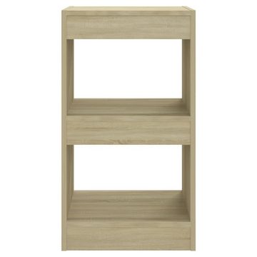 furnicato Bücherregal Bücherregal/Raumteiler Sonoma-Eiche 40×30×72 cm