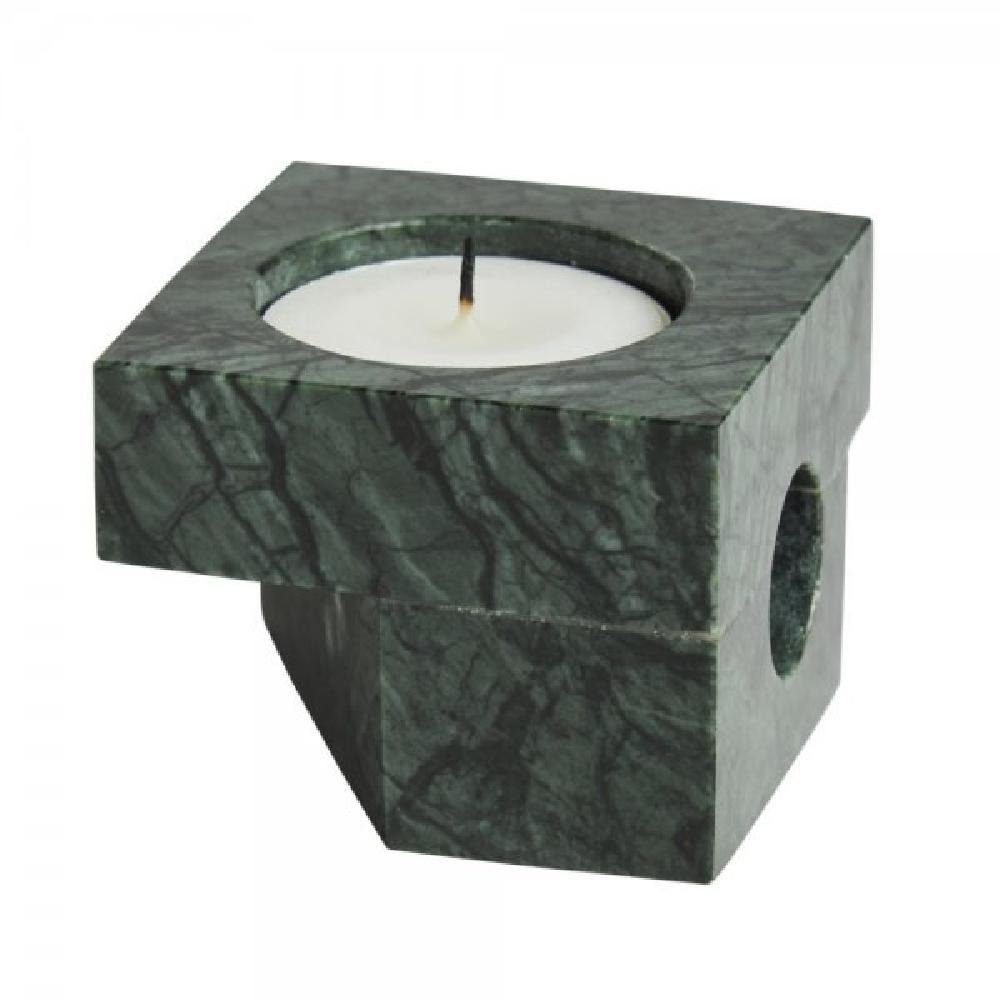 Woud Kerzenhalter Kerzenhalter Je De 2 Grün cm) (6x4,6x6 Marmor Dés