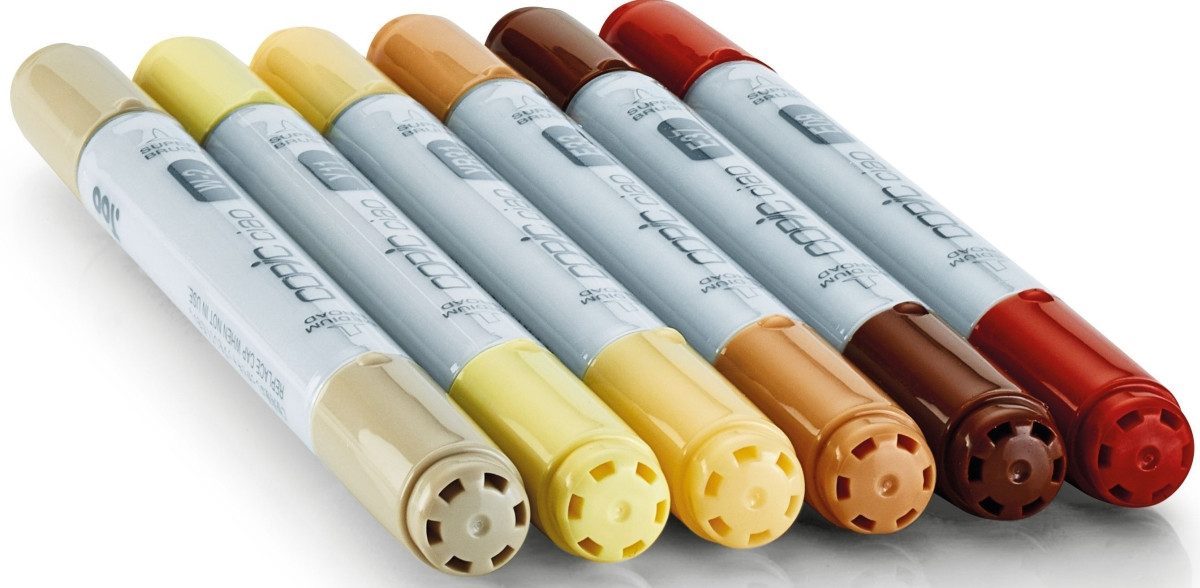 Filzstift Allround-Marker Ciao Set -Hair- VE=6 Stifte.