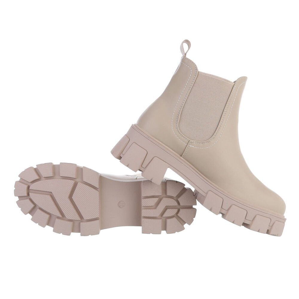 Ital-Design Damen Chelsea Freizeit Plateaustiefelette (80951263) günstig online kaufen