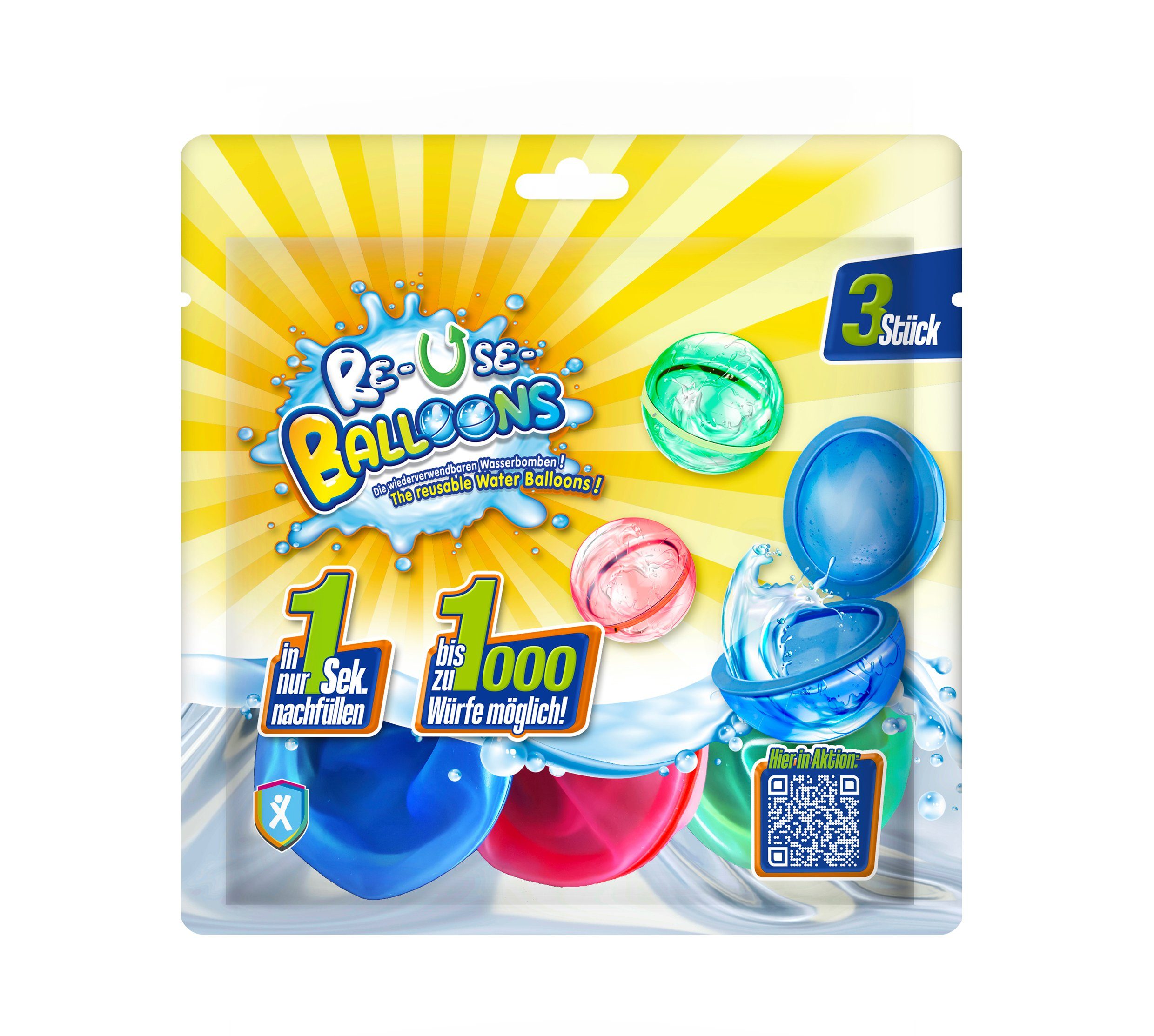 XTREM toys & sports Wasserspiel Re-Use-Balloons, günstig online kaufen
