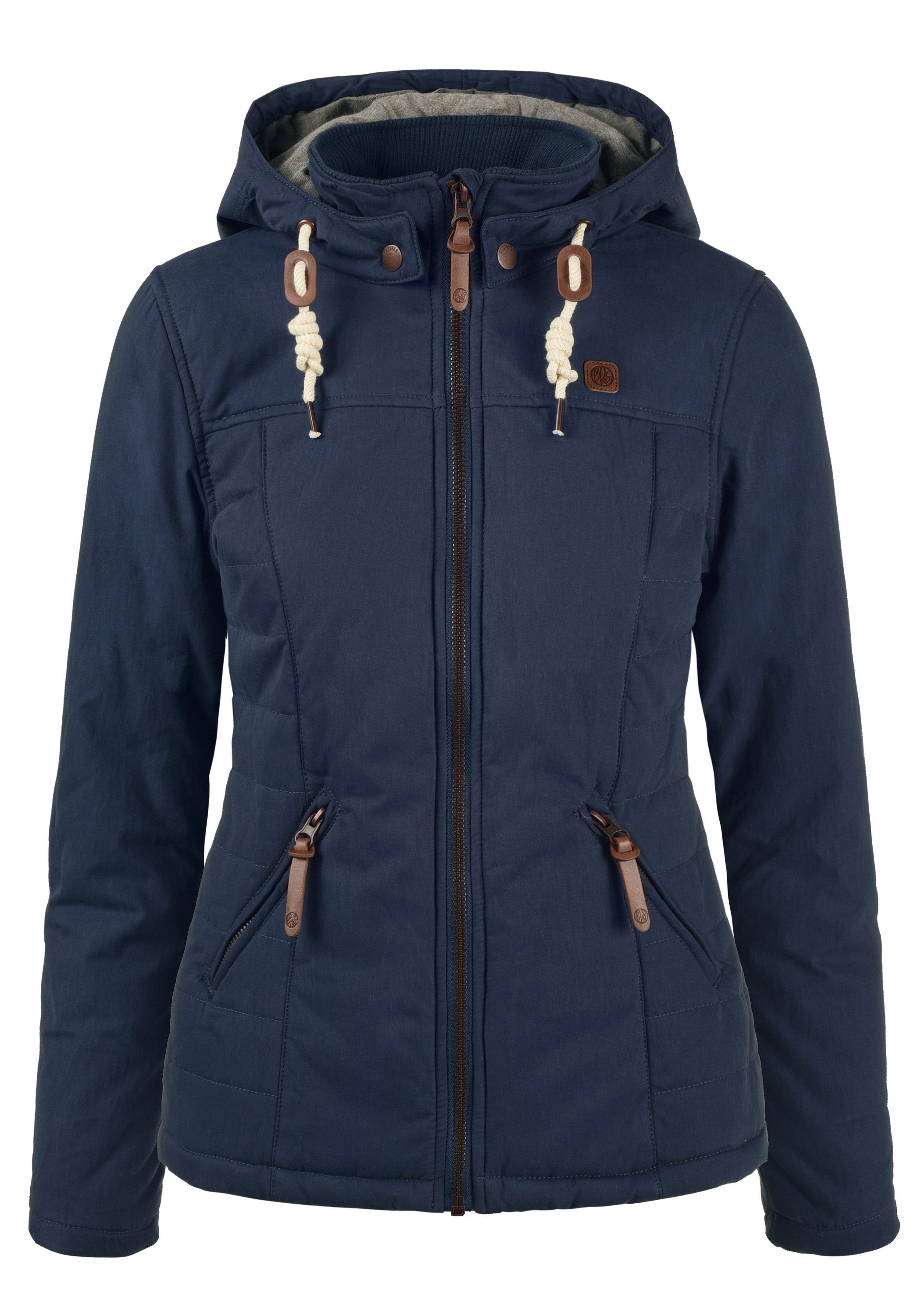 DESIRES Kurzjacke Lewy Übergangsjacke mit abnehmbarer Kapuze