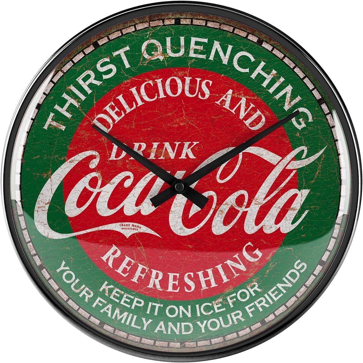 Nostalgic-Art Wanduhr Wanduhr - Coca-Cola - günstig online kaufen