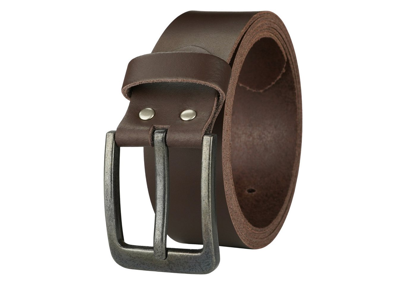 Manza Ledergürtel Gürtel Ledergürtel 4cm breit Echt Leder Jeansgürtel Unisex Kürzbar
