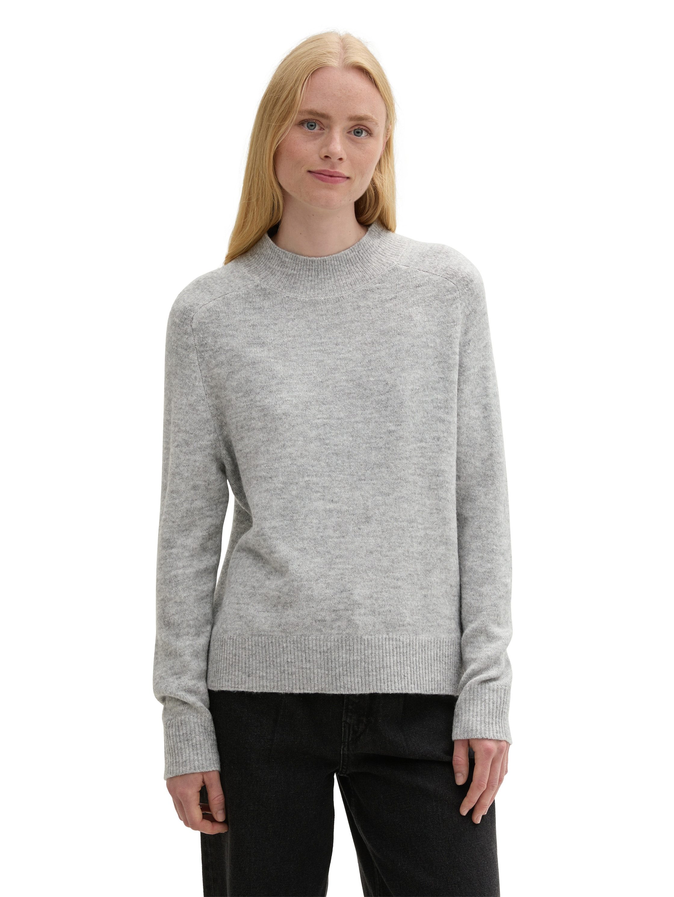 TOM TAILOR Denim Strickpullover mit extra günstig online kaufen