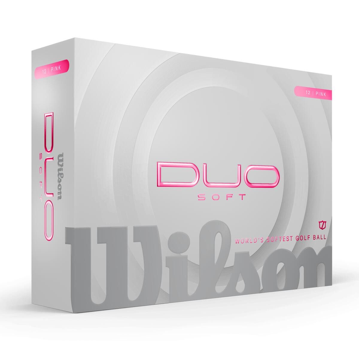 Golfball Wilson Golfball Duo Soft 2025 Pink 1 Dutzend