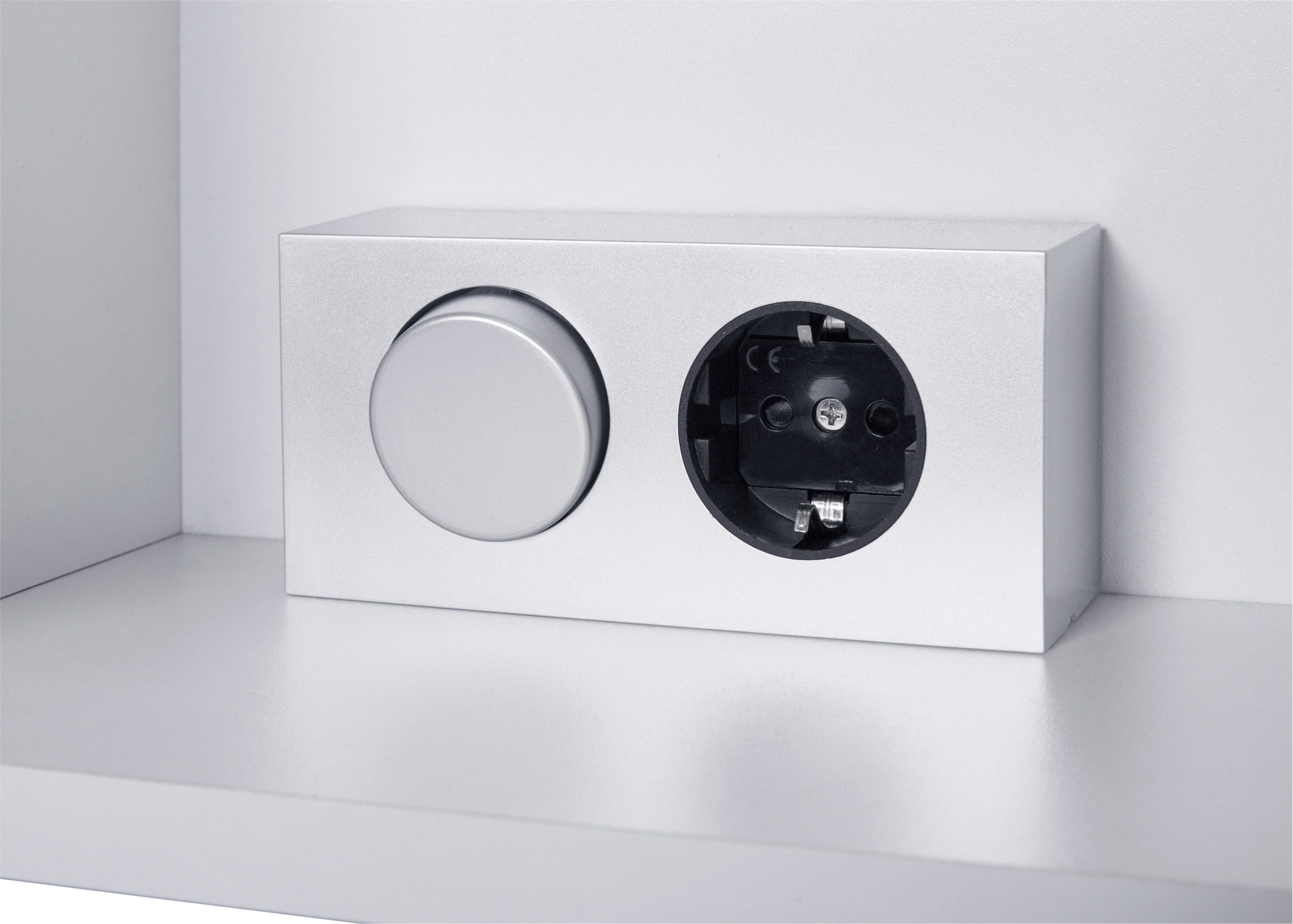 welltime Spiegelschrank Flex Breite 70 cm, mit 3D-Spiegeleffekt