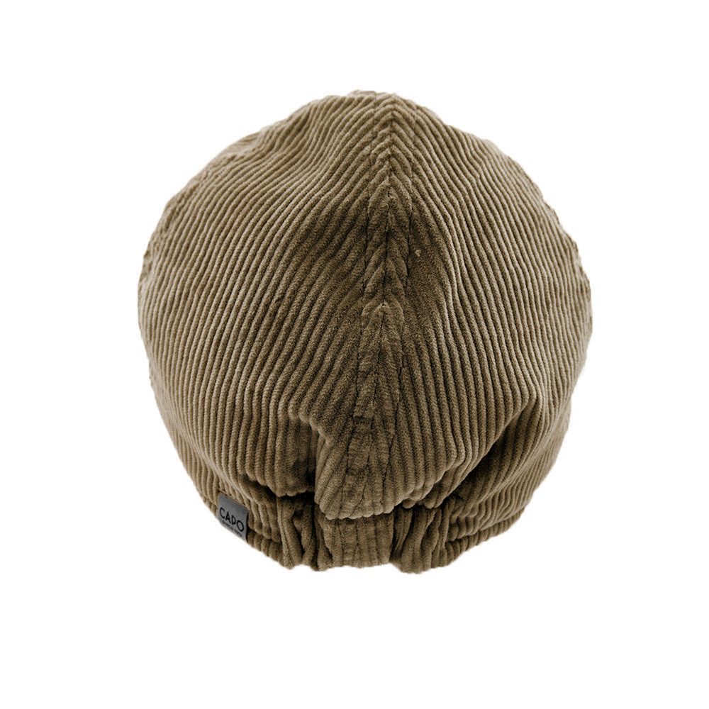CAPO Schiebermütze Schiebermütze, Cord, Futter (1-St) CORD