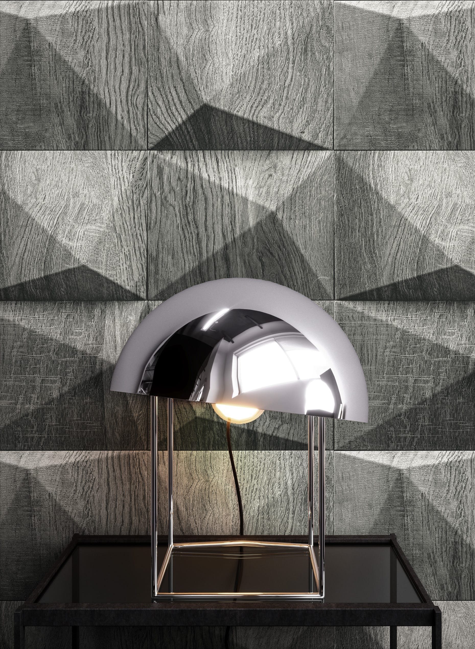 Newroom Vliestapete, Grau Tapete Modern Holz günstig online kaufen