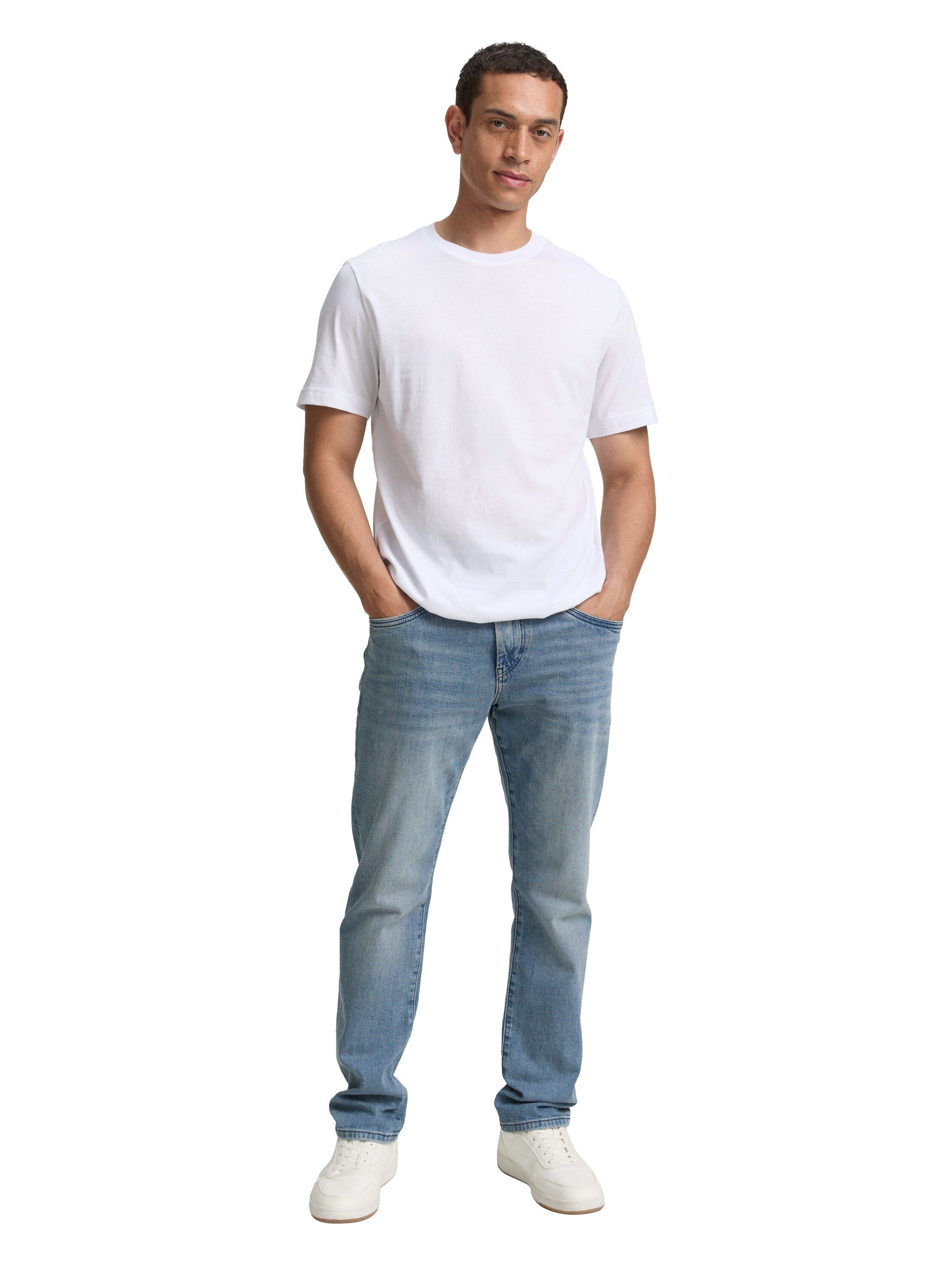 TOM TAILOR T-Shirt (Packung, 2-tlg) mit Logo Print