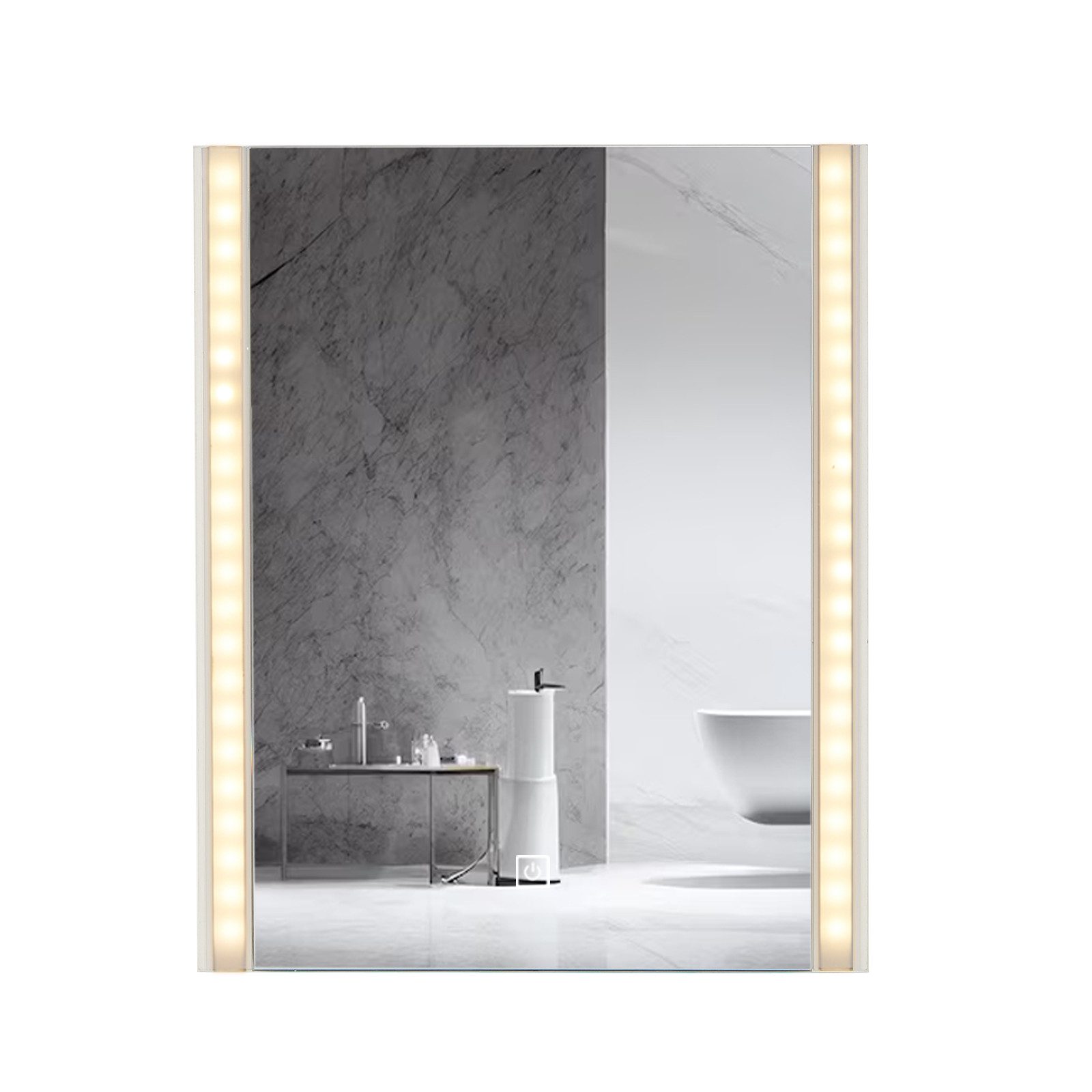 Ofcasa Badspiegel LED Badezimmerspiegel, Rechteckiger Wandspiegel günstig online kaufen