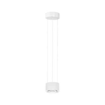 Arcchio LED-Hängeleuchte Rotari, dimmbar, LED-Leuchtmittel fest verbaut, warmweiß, Modern, Aluminiumdruckguss, weiß (RAL 9003), 2 flammig, inkl.