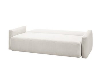 KAWOLA Schlafsofa NEO, Bettsofa Cord verschiedene Farben