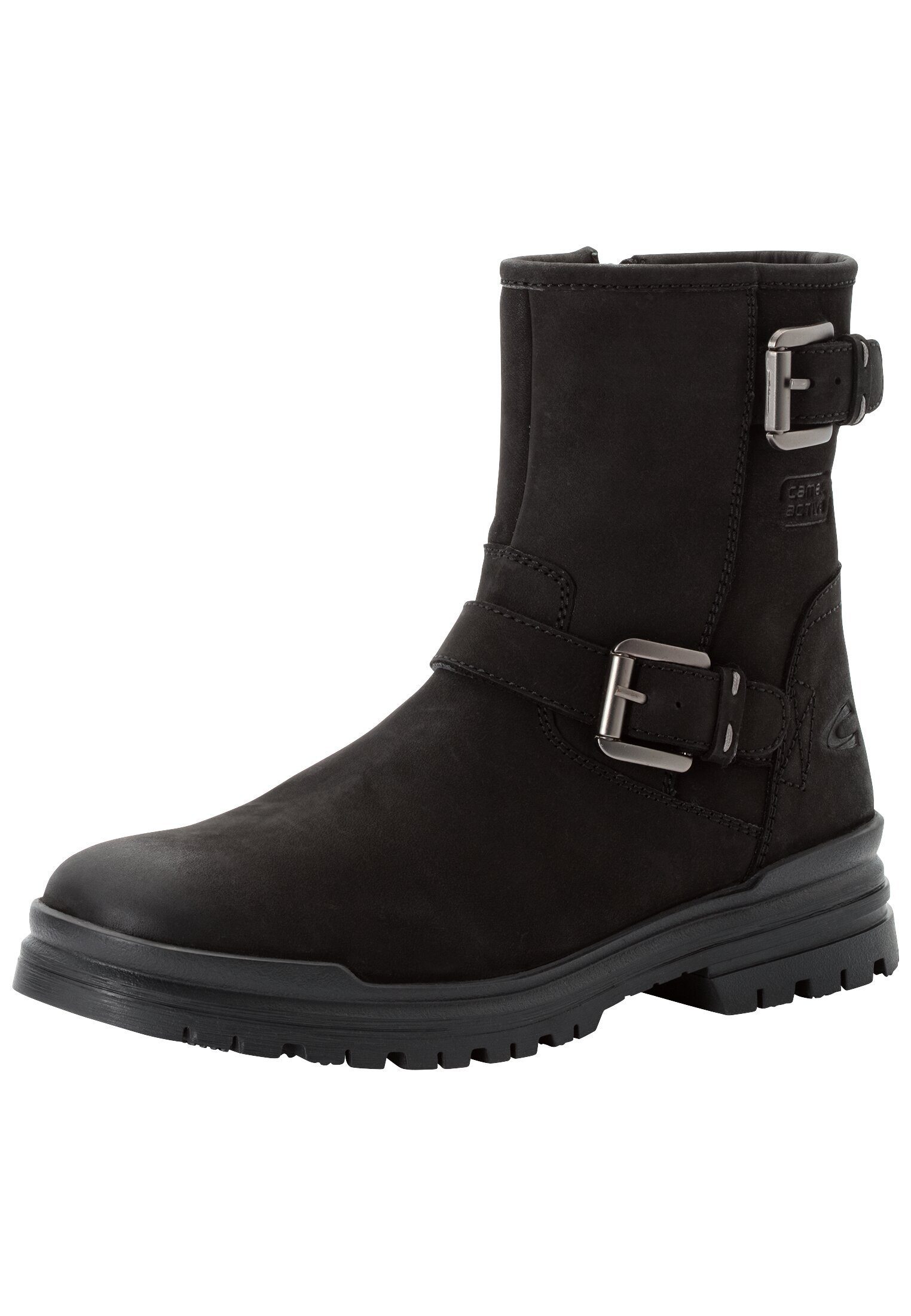 camel active Leder Boot Schnürstiefelette