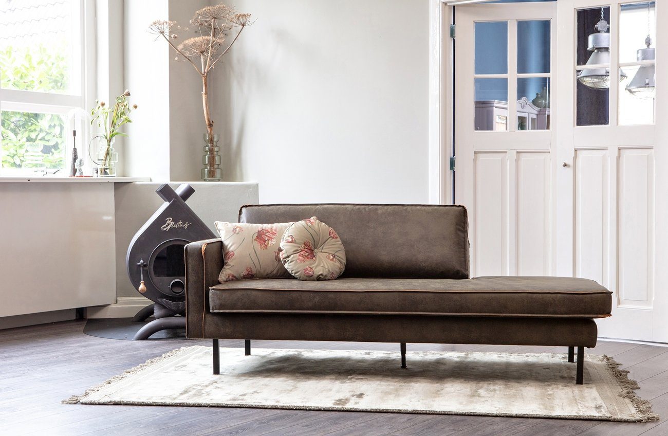 Leder Daybed - Army, freistellbar Rodeo BePureHome Sofa Links
