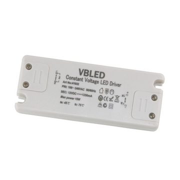 VBLED LED Einbauleuchte 3W Mini LED Einbauspot "ALDYNE" Warmweiß - 12V DC - IP44, LED fest integriert, warmweiß