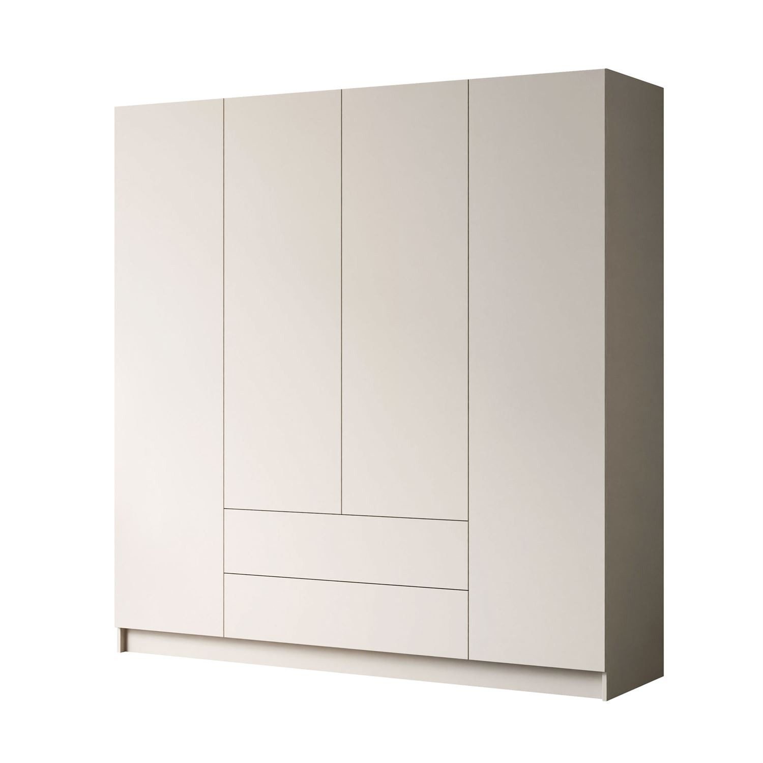 Lookway Kleiderschrank AUREL 4D2SZ KASCHMIR mit Schubladen günstig online kaufen