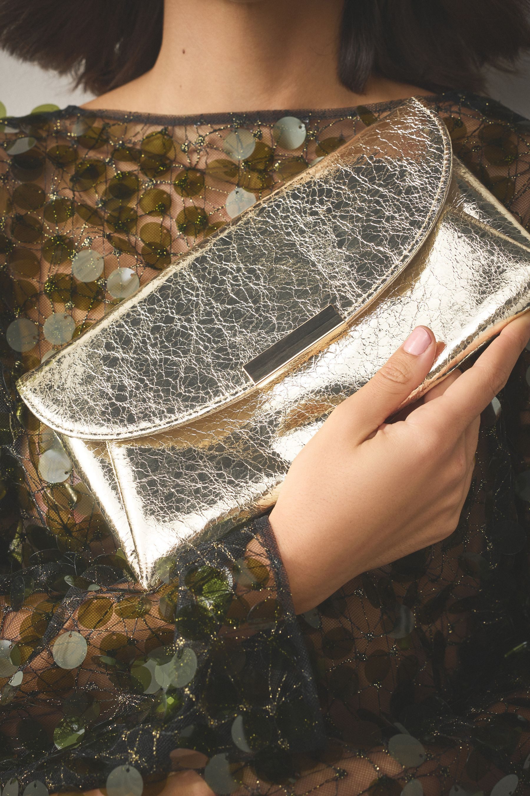 Next Clutch Clutch-Tasche mit abnehmbarer Umhängekette (1-tlg)