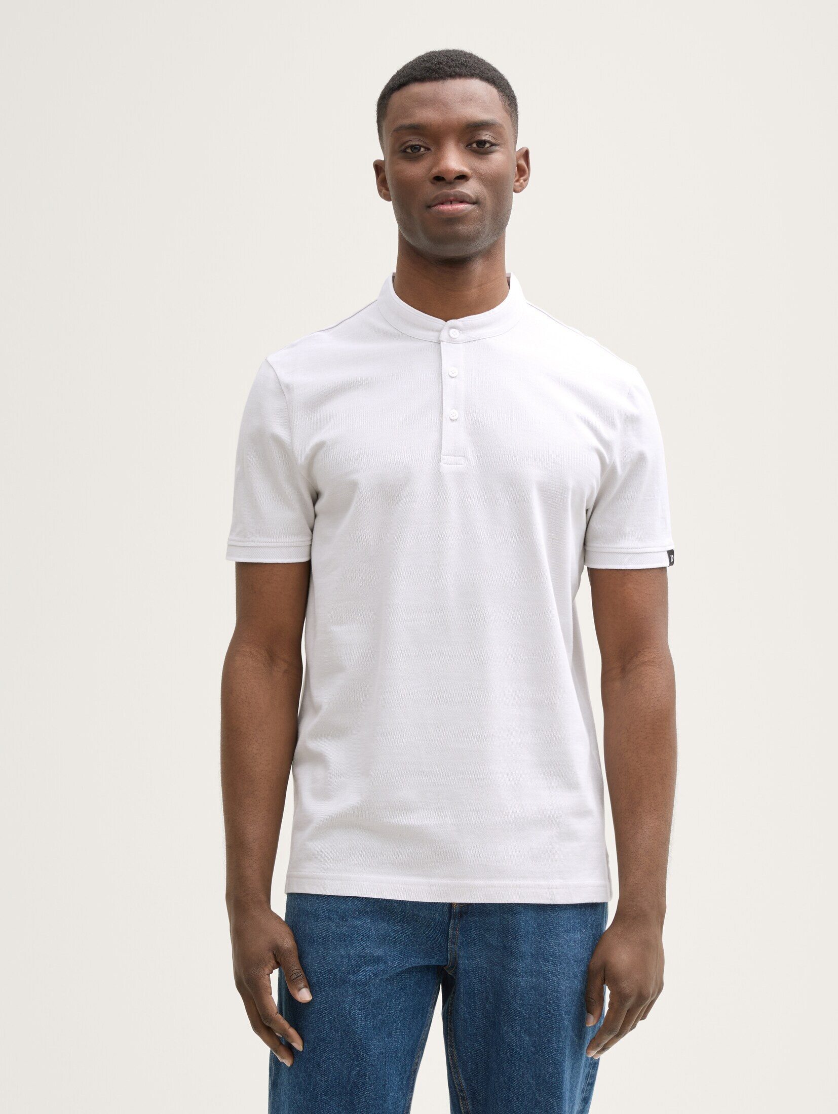 TOM TAILOR Denim Poloshirt Piqué Poloshirt günstig online kaufen