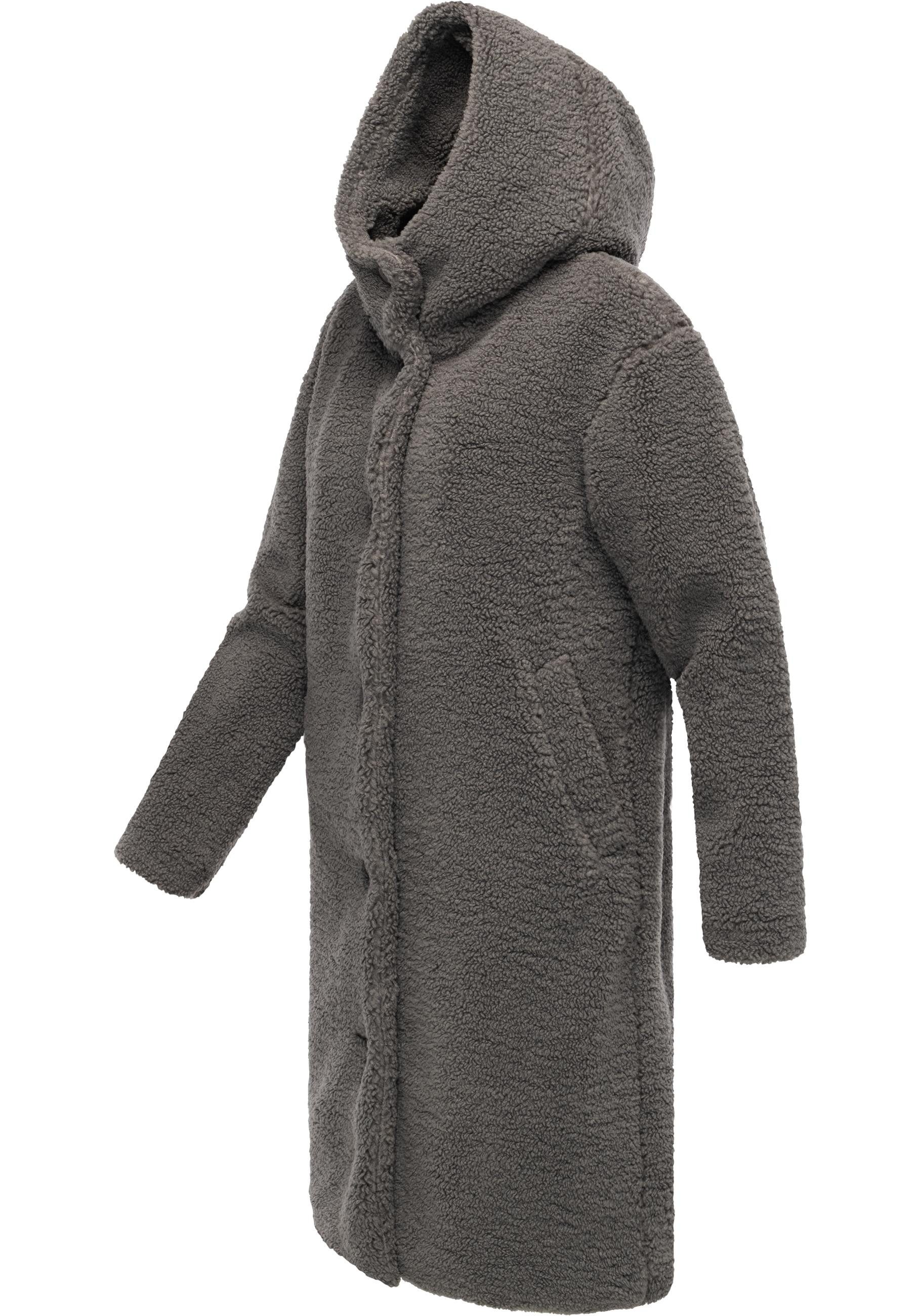 Ragwear Langmantel Joonie YOUMODO Langer Plüschmantel günstig online kaufen