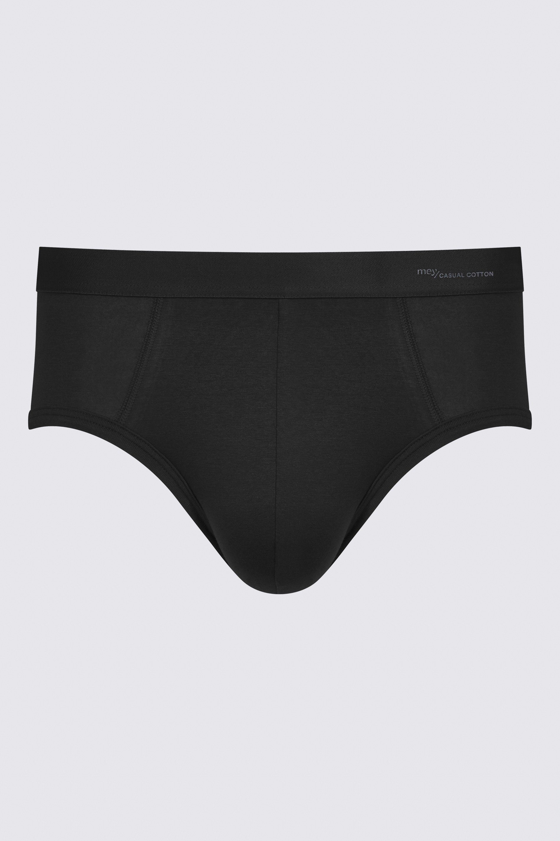 Mey Minislip Mey Herren Slip Serie Casual Cotton Uni (1-St., 1) Klassischer Slip, Gemustert, Atmungsaktiv, Baumwoll-Mix