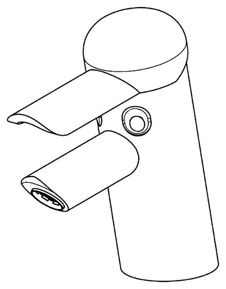 GEBERIT Waschtischarmatur Bambini Einhebelmischer bleifreies Material