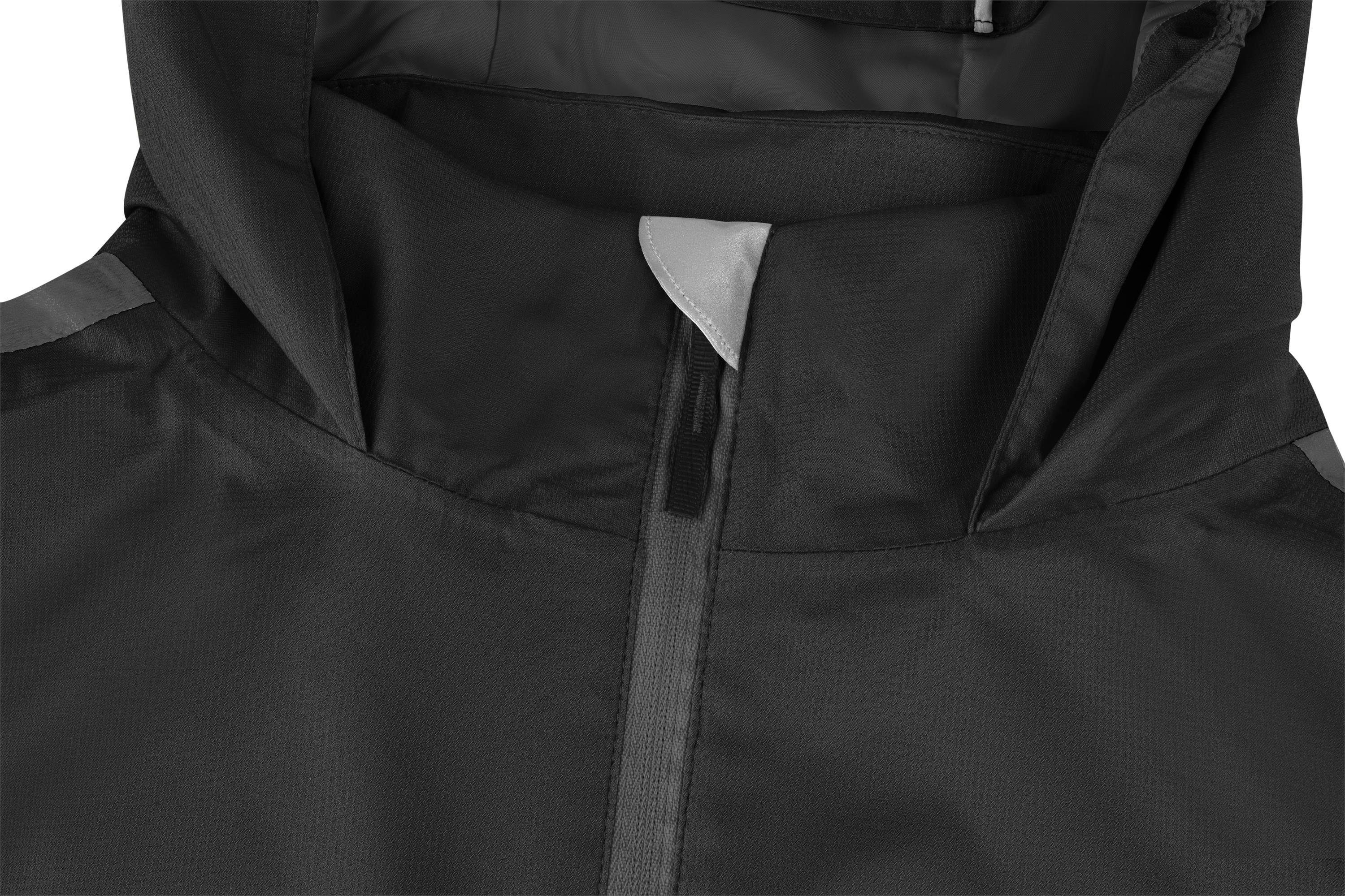 normani Regenjacke Kinder Regenjacke Puyallup Wasserdichte Sommerjacke, ungefütterte Outdoorjacke mit Reflektoren – Bild 5 von 5