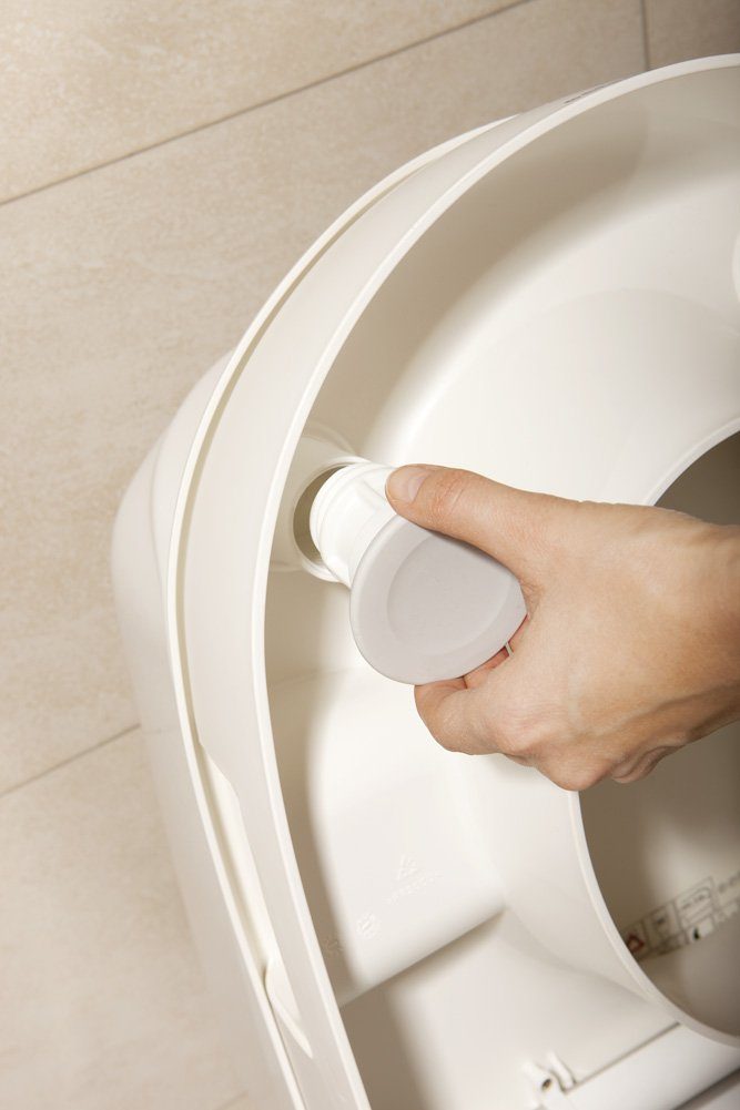 ETAC Toiletten-Stuhl Etac Cloo Toilettensitzerhöhung mit Armlehnen – Bild 4 von 4