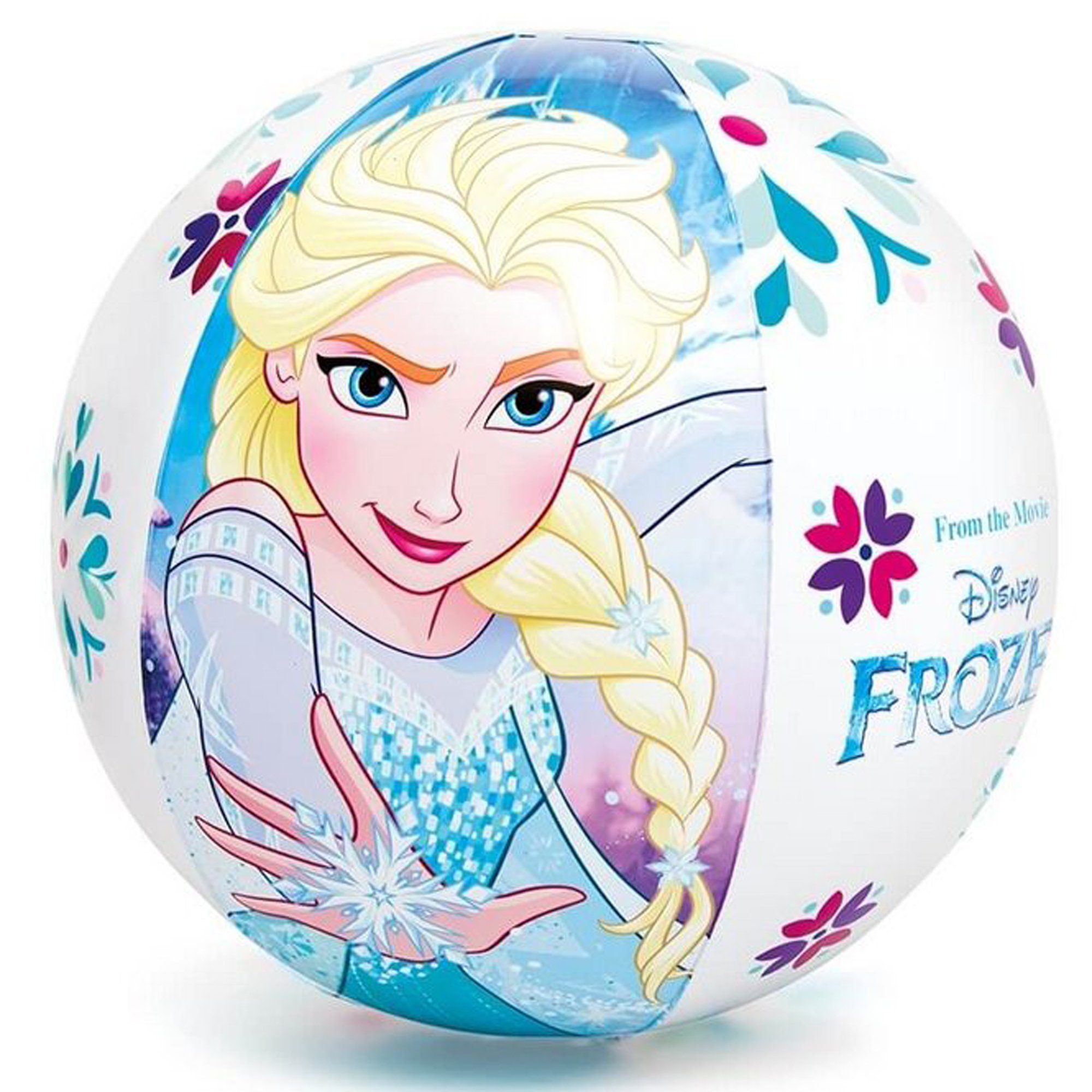 Walt Lizenz Walt Wasserball und Disney Frozen Wasserball 51cm Elsa / - / Die Intex Urlaub Eiskönigin Ball, Pool Original Strand Anna Disney von Schwimmbad