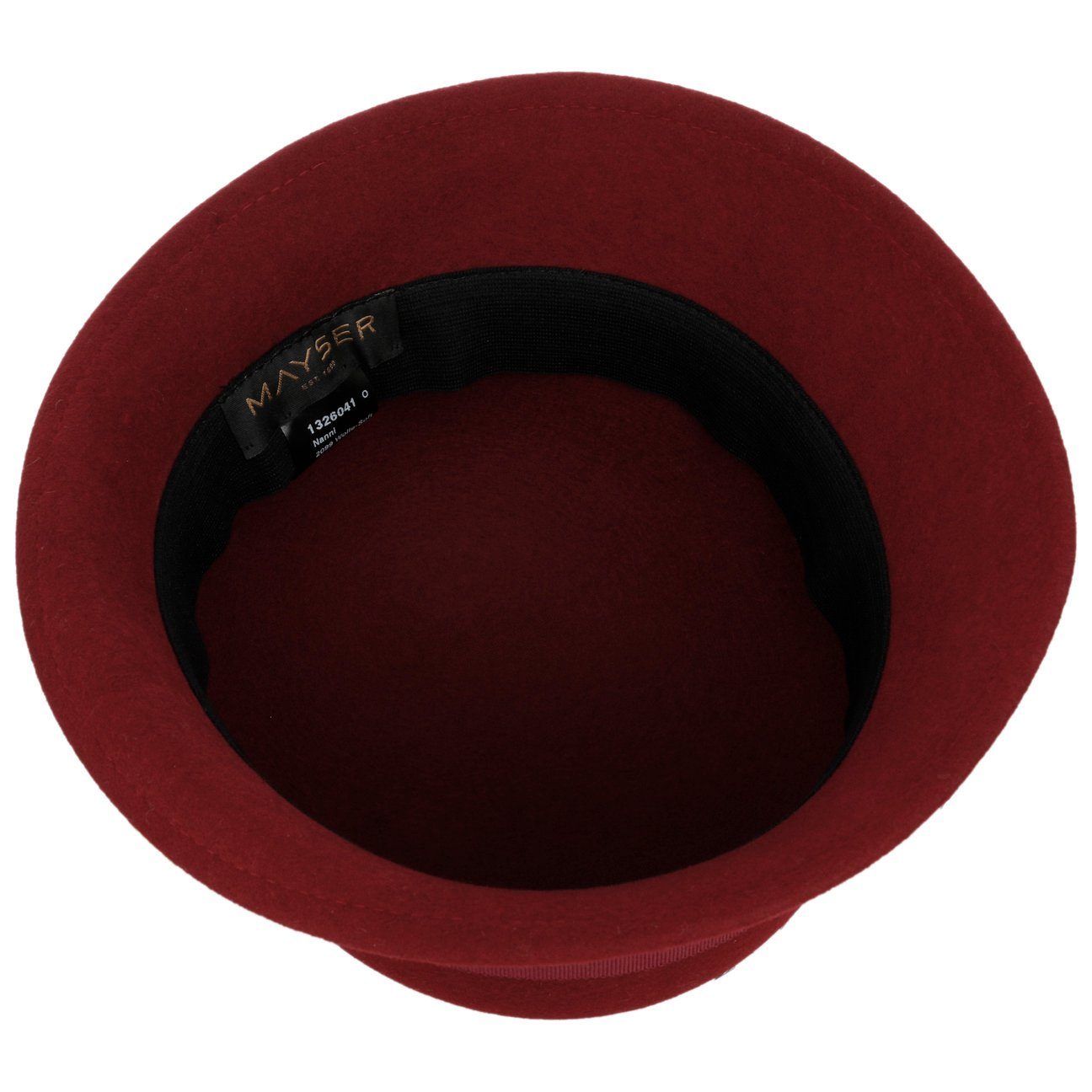 Mayser Filzhut (1-St) Damenhut mit Ripsband, Made in the EU